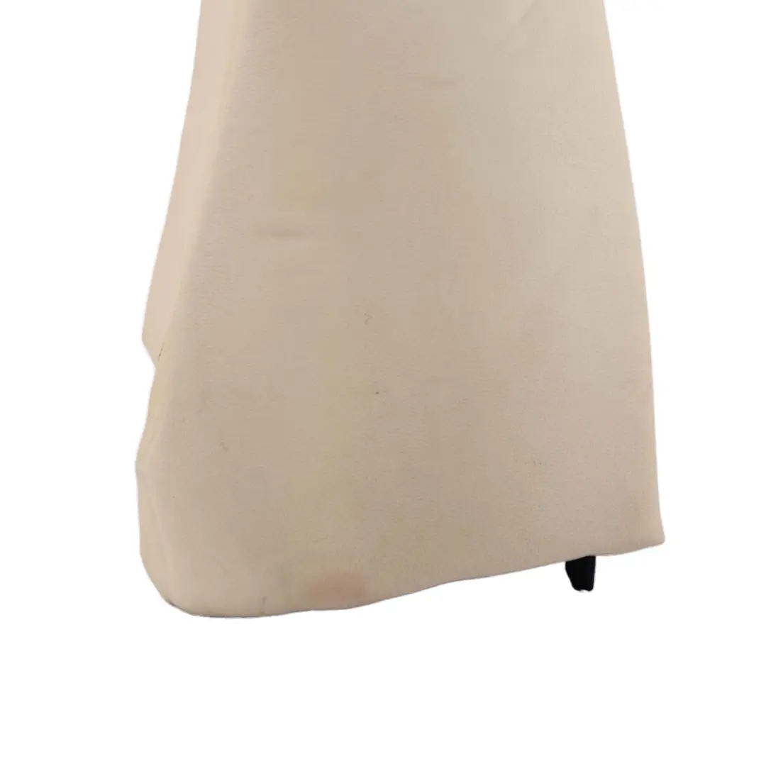 BMW E90 Seat Lateral Panel Rear Left N/S Trim Side Cover Leather Dakota Lemon - SKU 7162505 - Part number 7162505