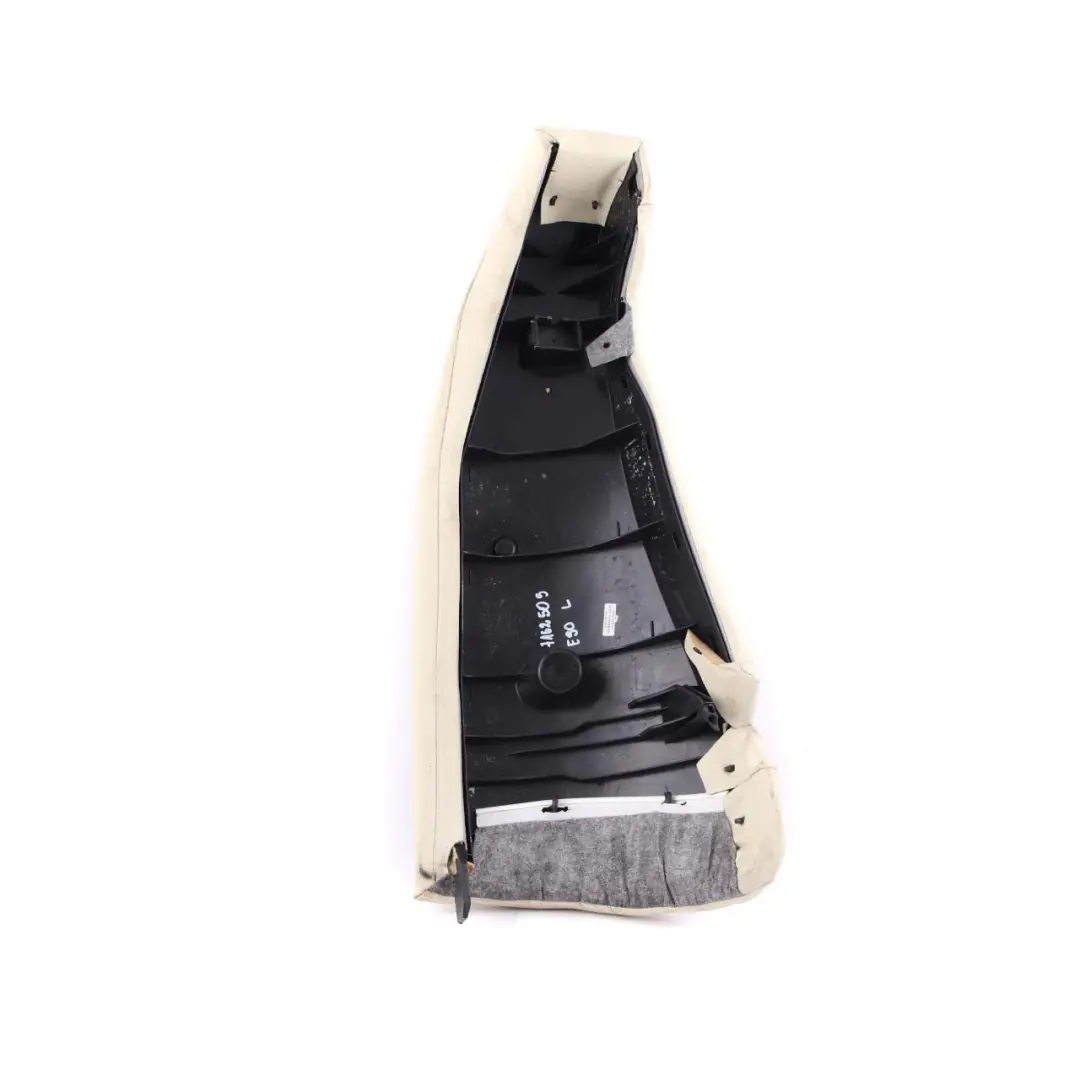 Lateral Panel Rear Left N/S Trim Side Cover Leather Dakota Lemon to BMW E90 Seat with Part number 7162505 BMW E90 Seat Lateral Panel Rear Left N/S Trim Side Cover Leather Dakota Lemon - SKU 7162505 - Part number 7162505