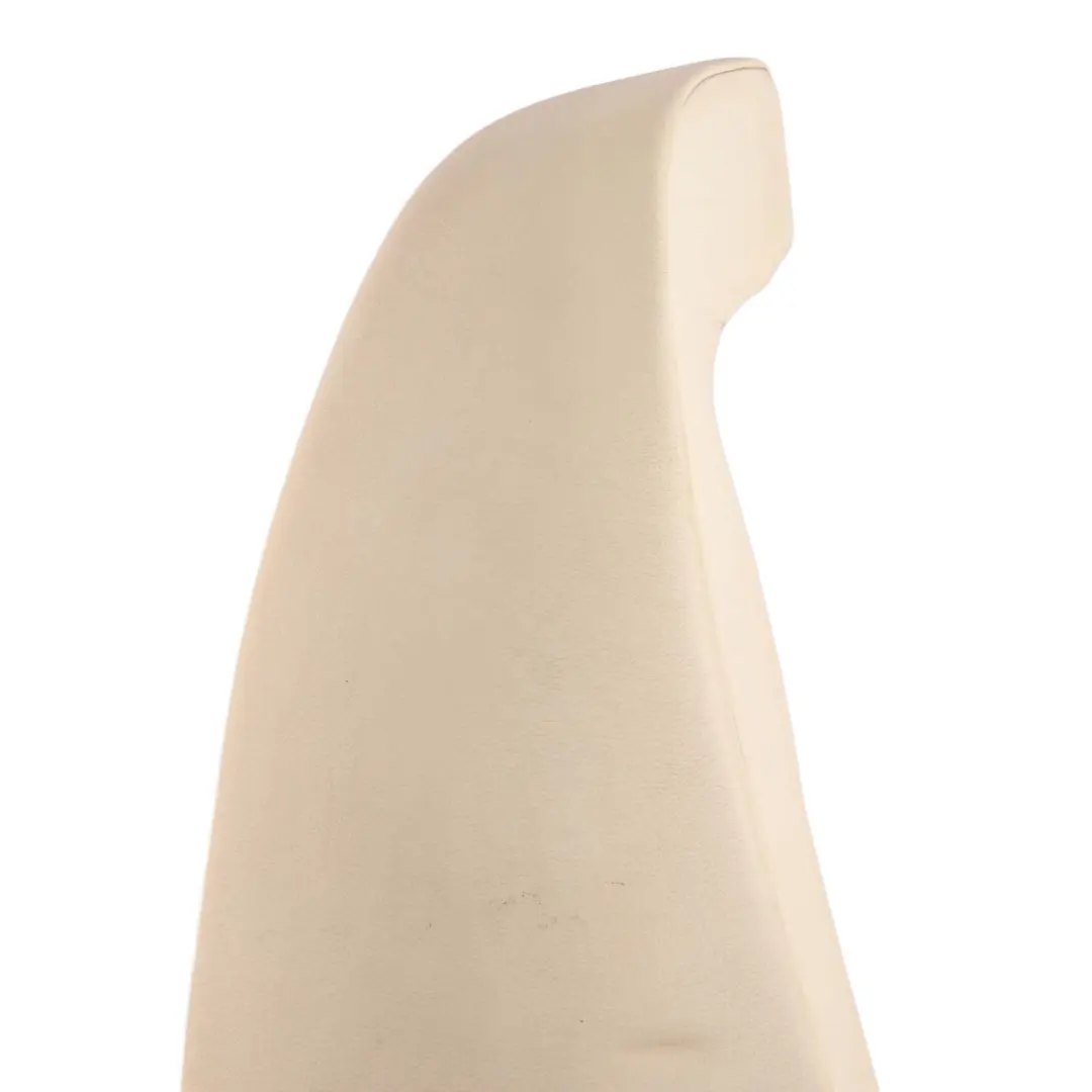 BMW E90 Seat Lateral Panel Rear Right O/S Trim Side Cover Leather Dakota Lemon - SKU 7162506 - Part number 7162506