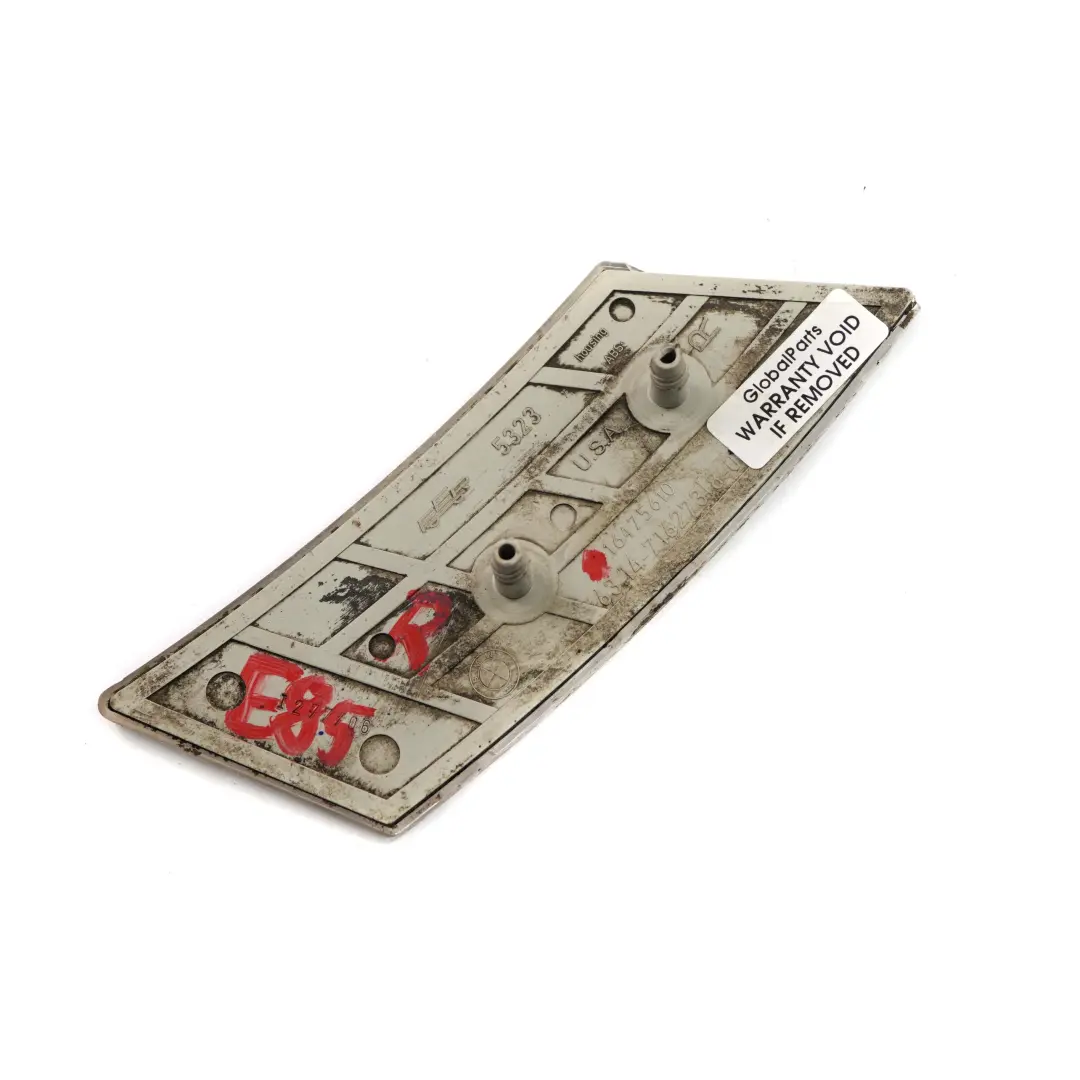 Blindteil Seitenmarkierung Blinkleuchte Rechts für BMW Z4 er E85 E86 mit Teilenummer 7162738 BMW Z4 er E85 E86 Blindteil Seitenmarkierung Blinkleuchte Rechts - SKU 7162738 - Teilenummer 7162738