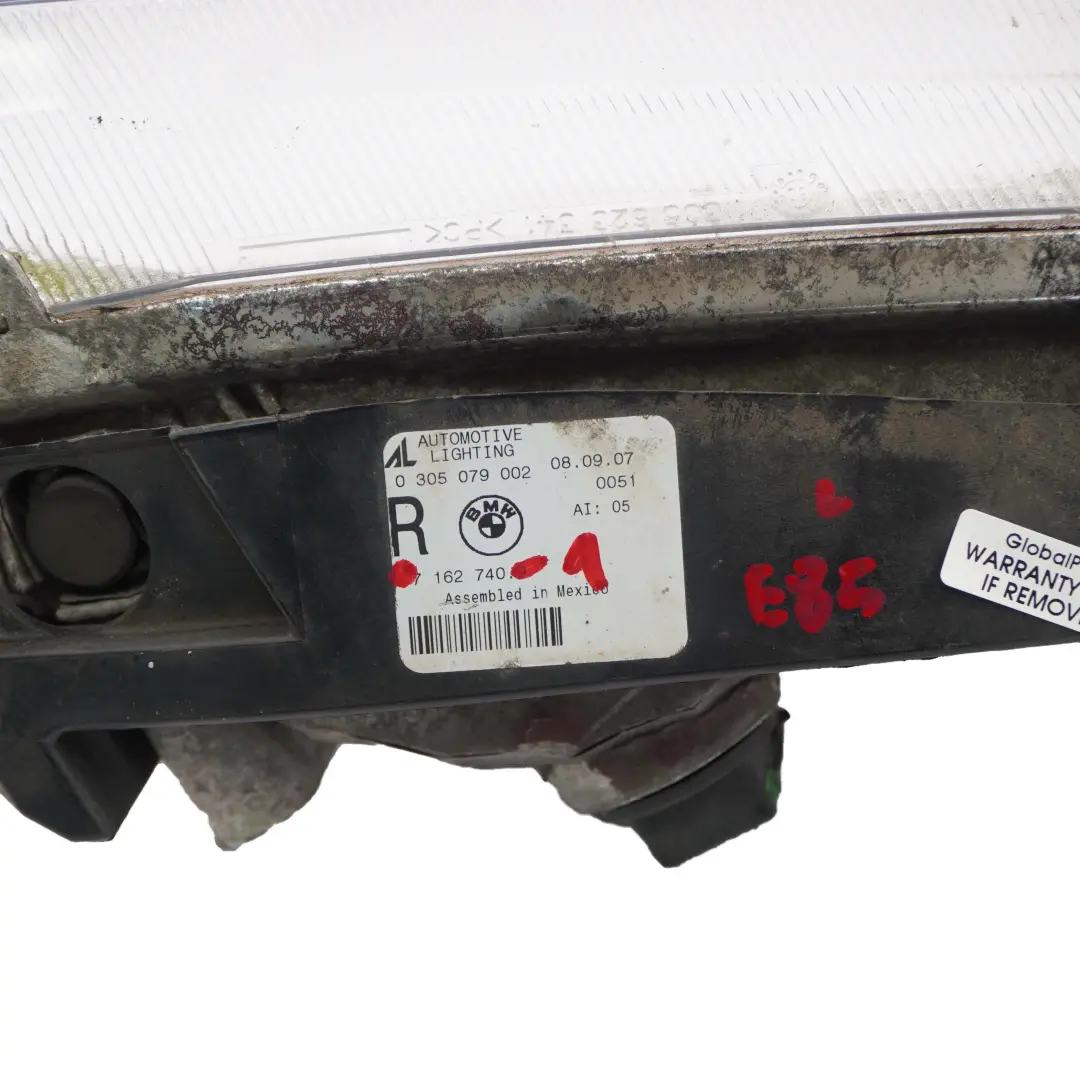BMW Serie Z4 E85 E86 1 Luz Antiniebla Delantera Derecha - SKU 7162740-1 - Número de pieza 7162740