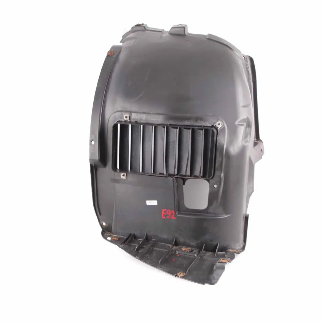 Arch 335i Front Right O/S Splash Guard Liner Bottom to BMW E92 E93 Wheel with Part number 7162832 BMW E92 E93 Wheel Arch 335i Front Right O/S Splash Guard Liner Bottom - SKU 7162832 - Part number 7162832