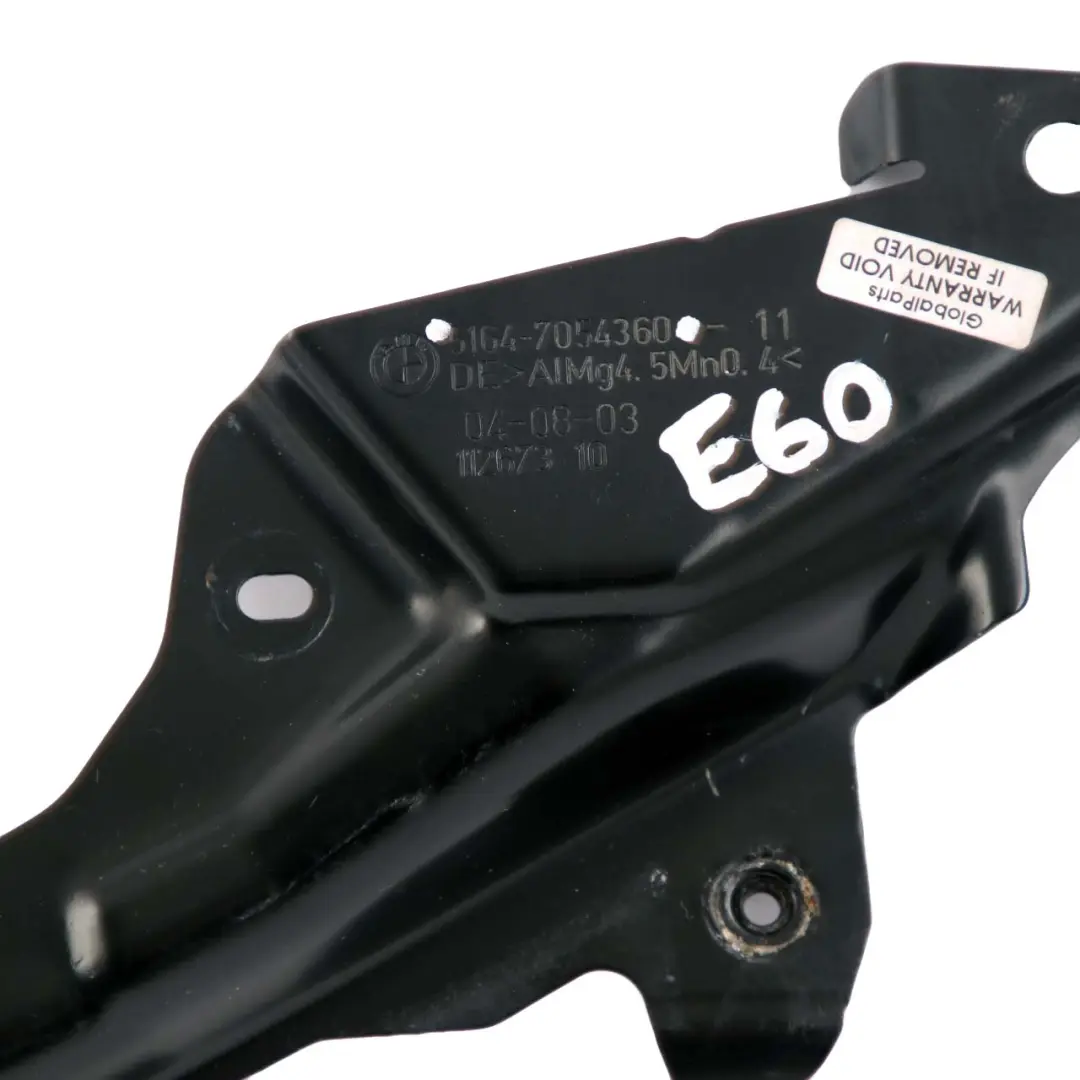 BMW E60 E61 LCI Top Front Centre Mount Bumper Structure Panel Frame - SKU 7163462 - Part number 7163462