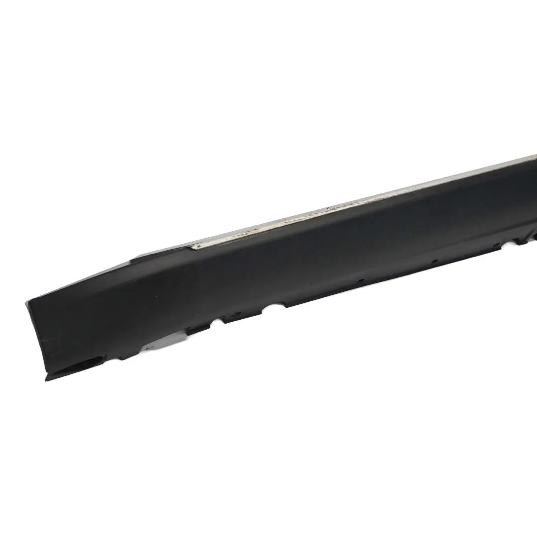 BMW X5 Moldura Lateral Umbral de Puerta Izquierdo Panel Cubierta Aluminio Negro - SKU 7163555 - Número de pieza 7163555