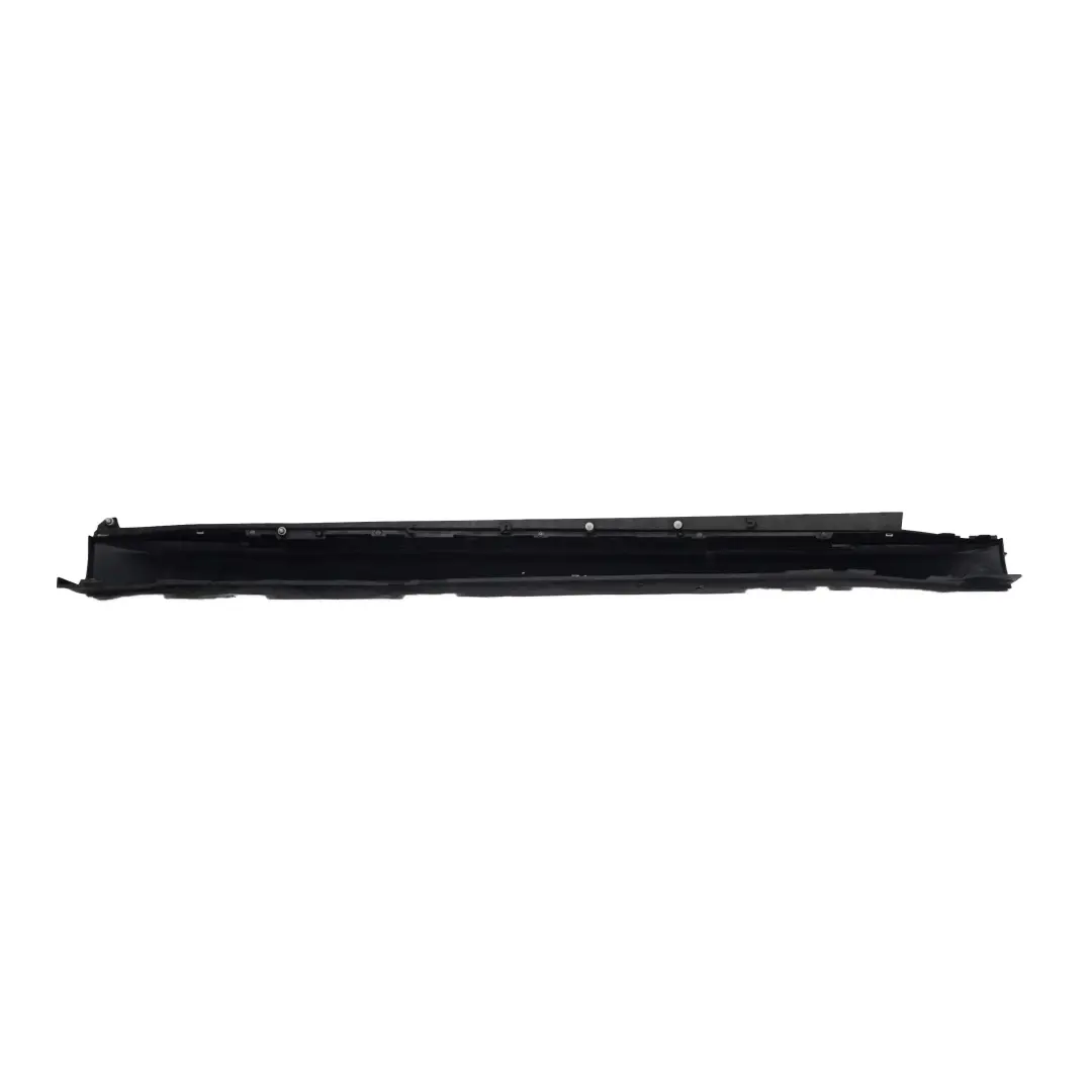 BMW X5 E70 Minigonna sinistra davanzale copertura Pannello alluminio Nero - SKU 7163555 - Numero di parte 7163555