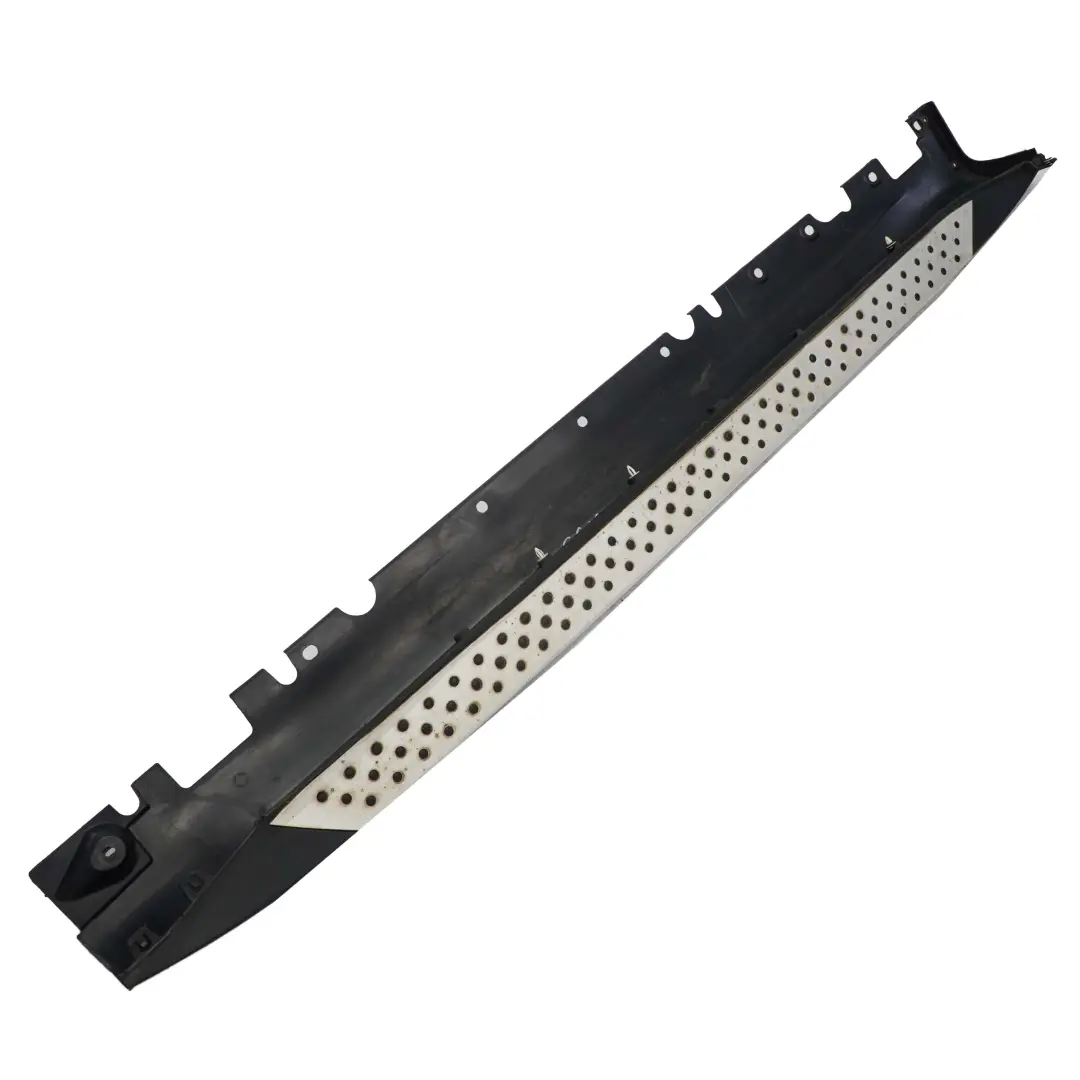 Minigonna Laterale Pannello Copertura Sinistra Pedana Alluminio Nera per BMW X5 E70 con numero di parte 7163555 BMW X5 E70 Minigonna Laterale Pannello Copertura Sinistra Pedana Alluminio Nera - SKU 7163555 - Numero di parte 7163555