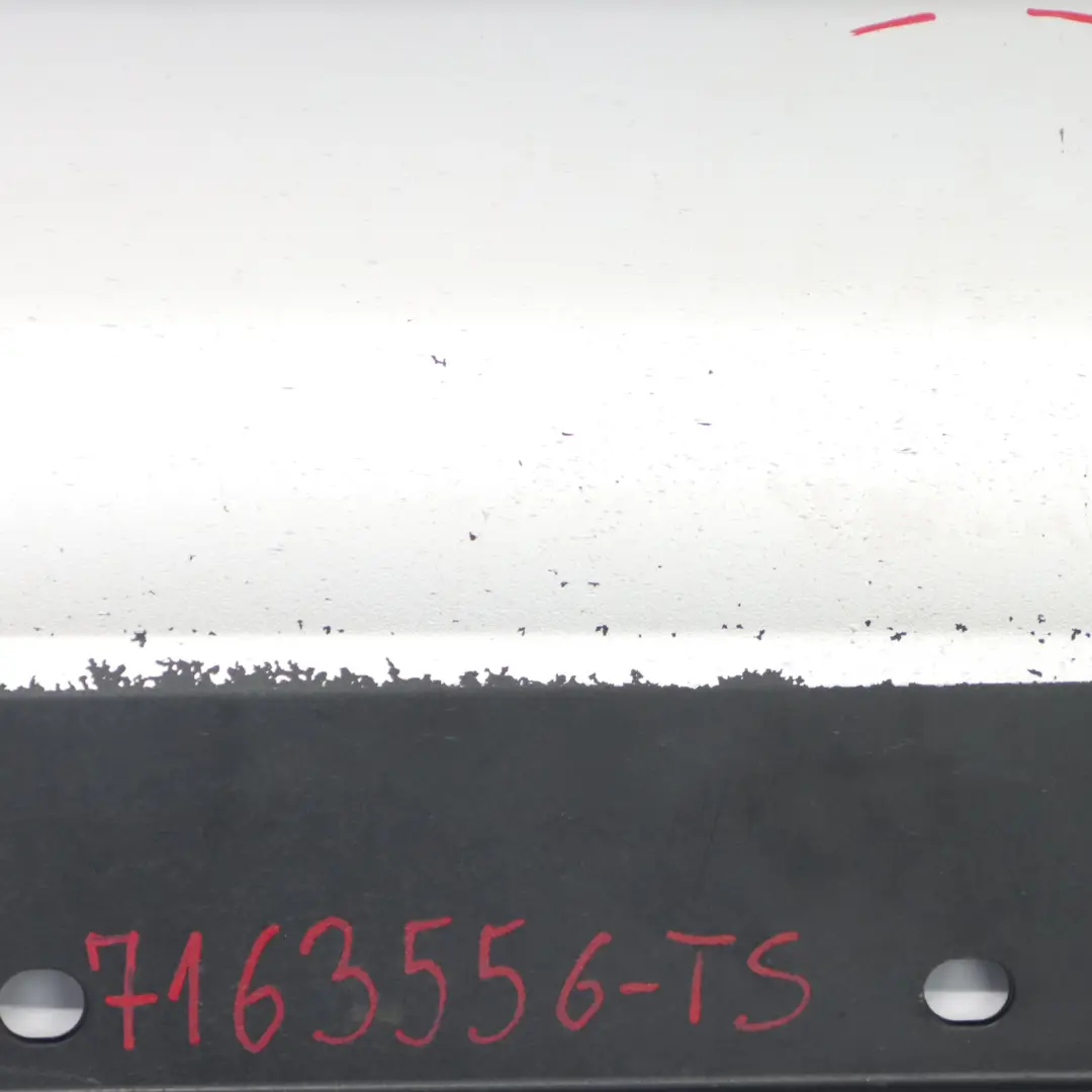 BMW X5 E70 Schwellerleisten Aluminium Fußleiste Rechts Titansilber - 354 - SKU 7163556-TS - Teilenummer 7163556