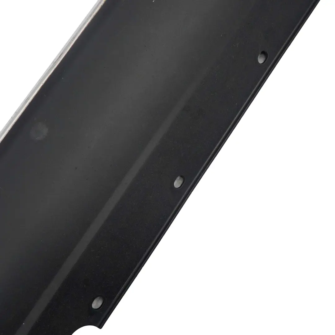 BMW E70 Faldon Lateral Derecho Sill Strip Cover Panel Aluminium Footplate Negro - SKU 7163556 - Número de pieza 7163556