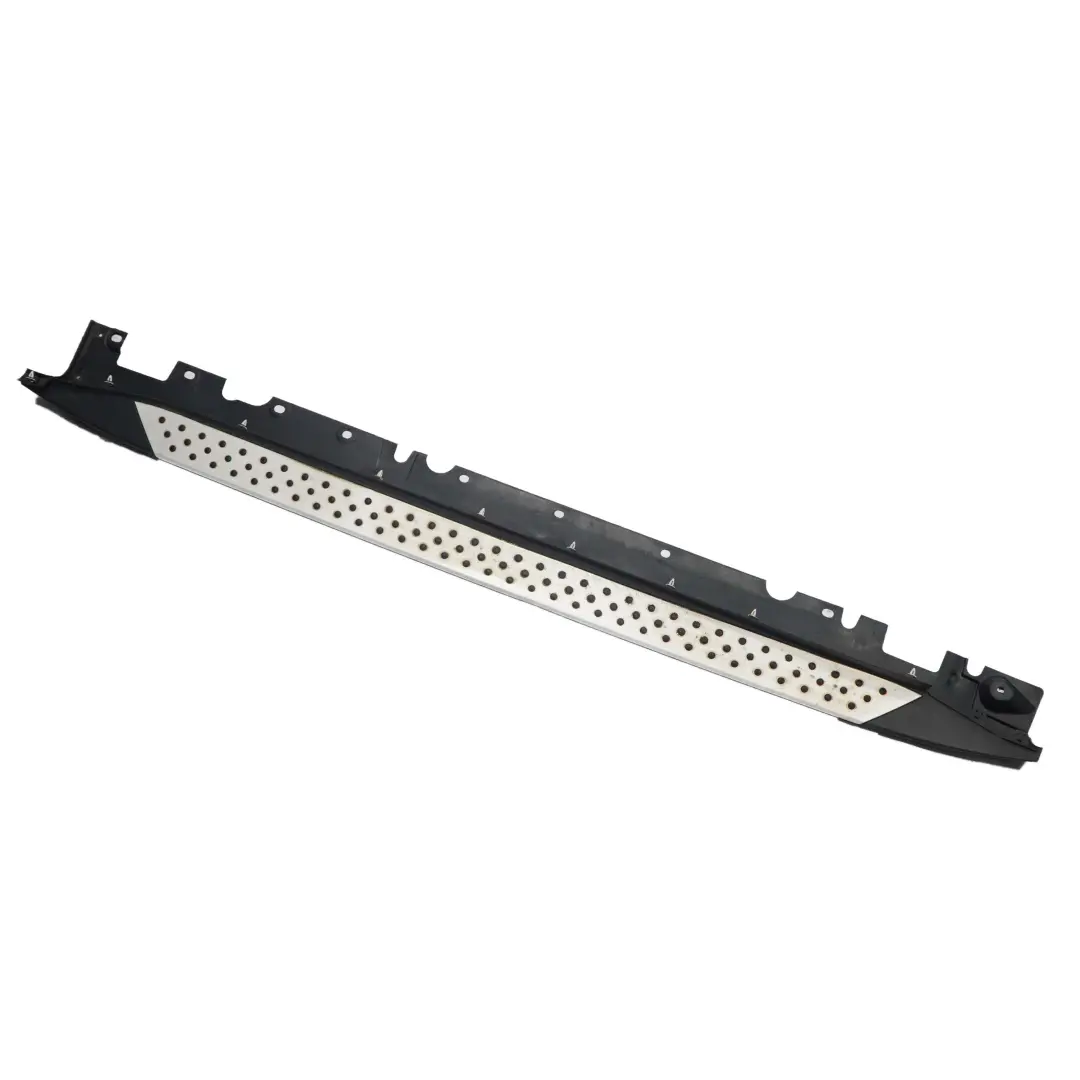 BMW X5 E70 Gonna Laterale Destra Sill Strip Cover Panel Pedana In Alluminio Nero - SKU 7163556 - Numero di parte 7163556