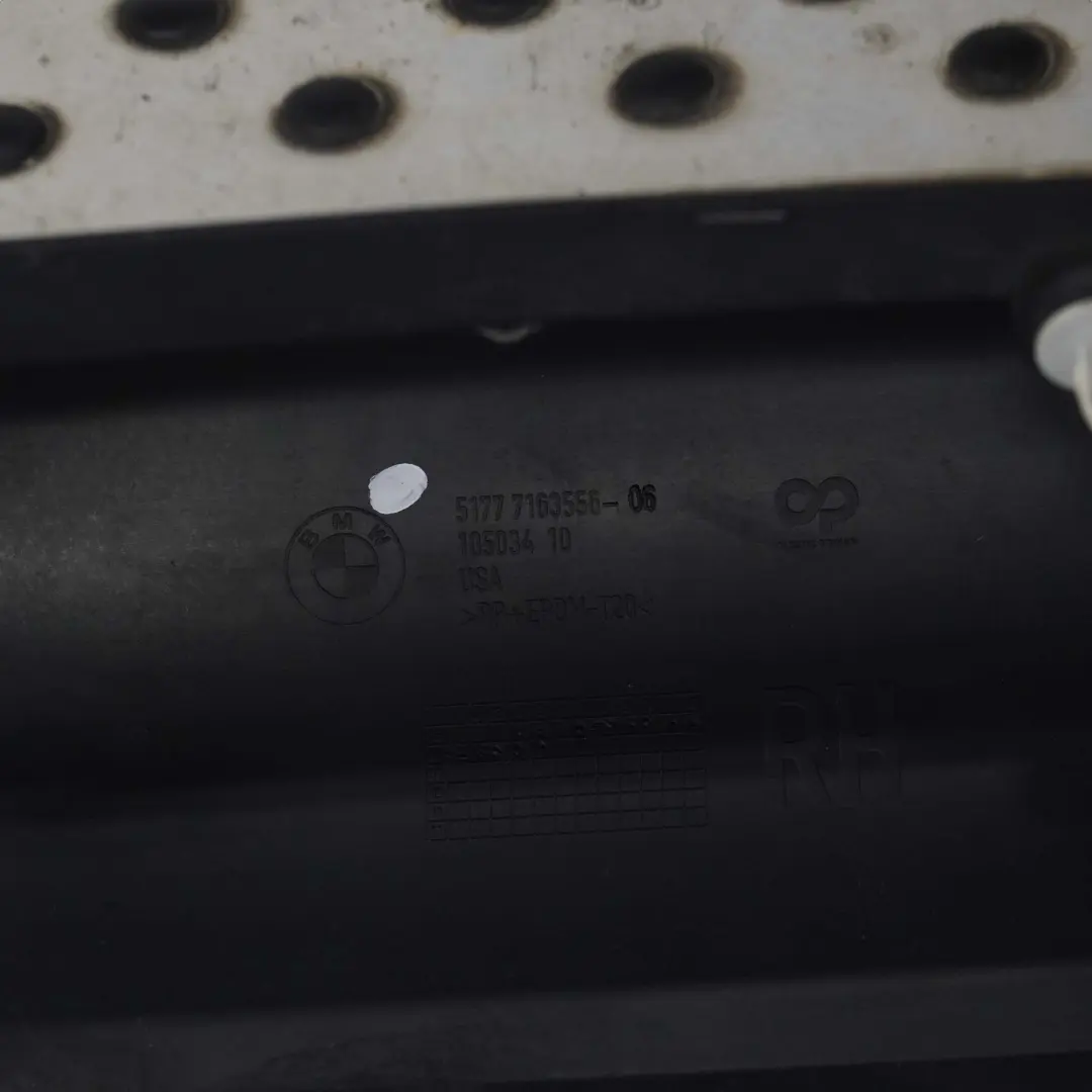 Schwellerleiste Schweller Abdeckungspanel Rechts für BMW X5 E70 mit Teilenummer 7163556 BMW X5 E70 Schwellerleiste Schweller Abdeckungspanel Rechts - SKU 7163556 - Teilenummer 7163556