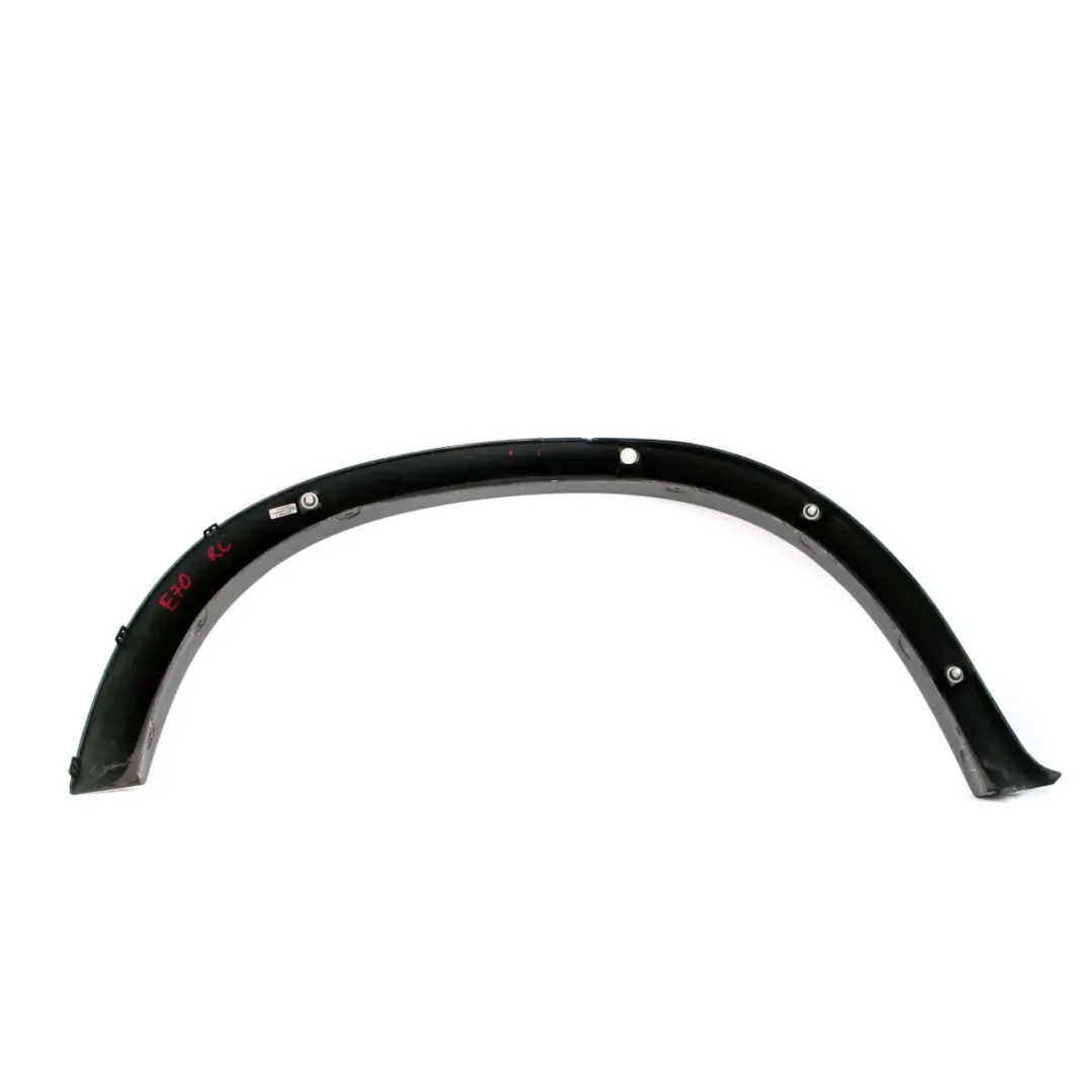 BMW X5 E70 Radlauf Verkleidung Blende Moulding Hinten Links N/S Schwarz - SKU 7163559 - Teilenummer 7163559
