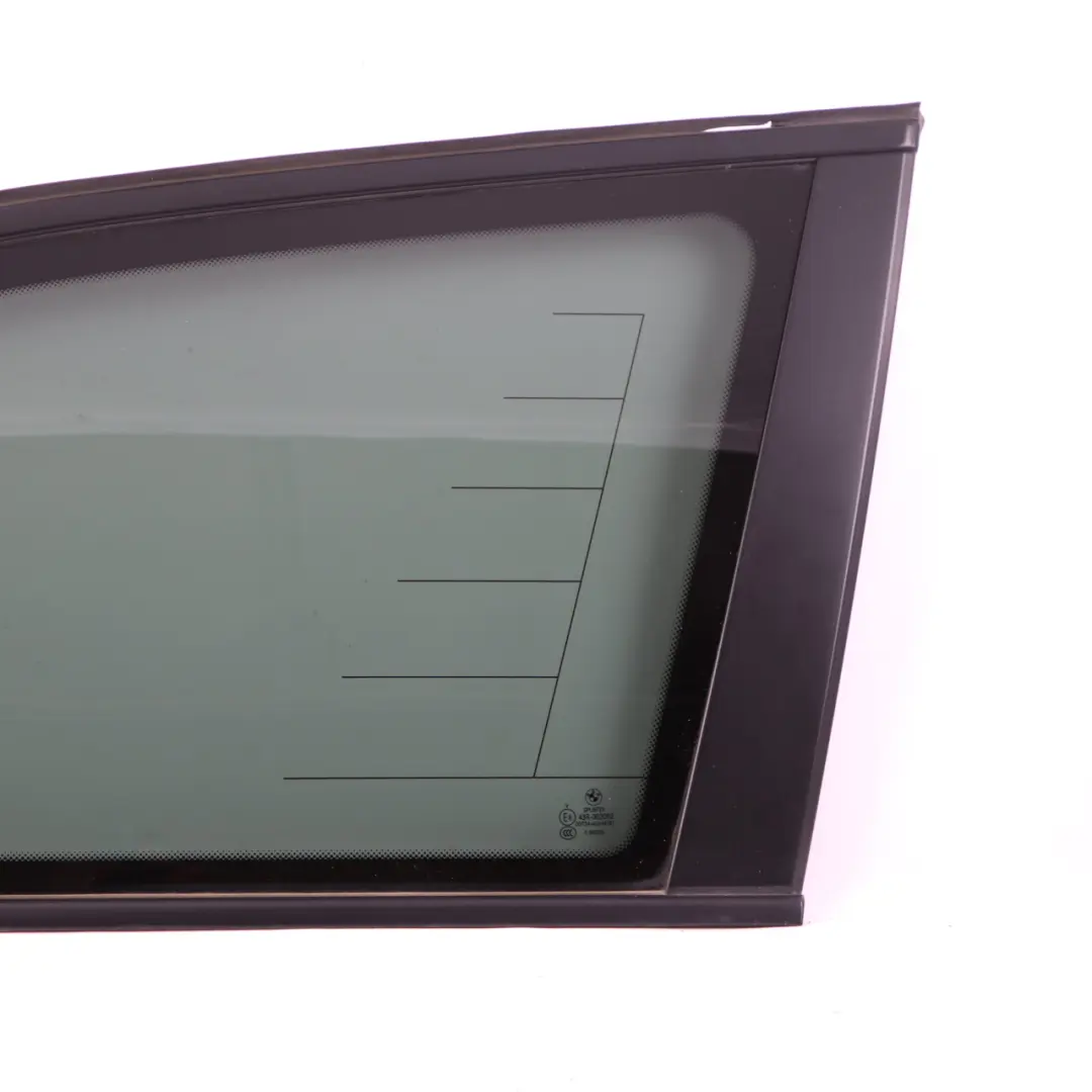  Window Glass BMW E61 Touring Side Right O/S Door Trim Tinted Black AS3 - SKU 7163606 - Part number 7163606