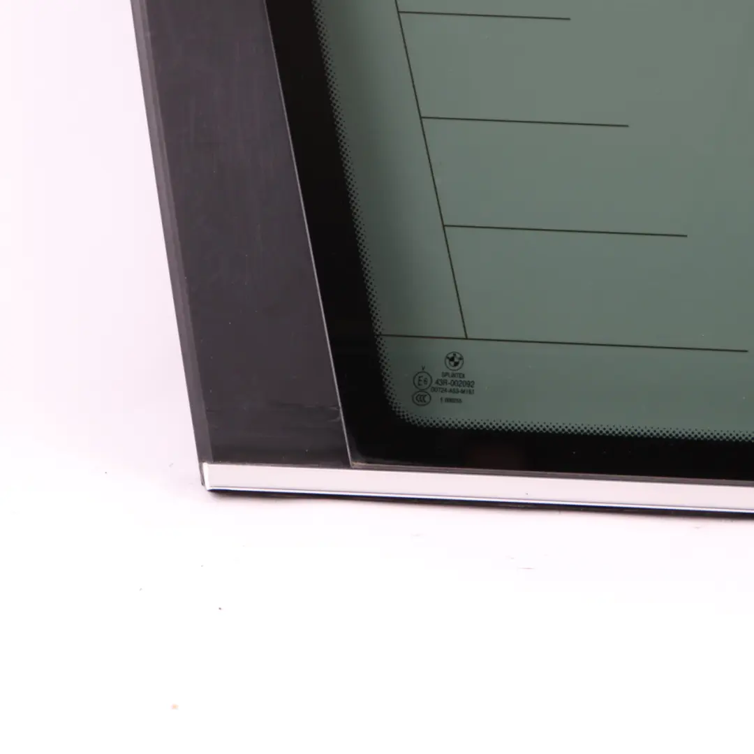 Side Tinted Window Glass Rear Left N/S AS3 Chrome to BMW E61 Touring with Part number 7163609 BMW E61 Touring Side Tinted Window Glass Rear Left N/S AS3 Chrome - SKU 7163609-1 - Part number 7163609