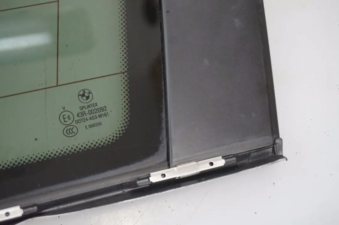 BMW 5 Reihe E61 Touring Seitenscheibe grün Dichtung hinten rechts AS3 - SKU 7163610 - Teilenummer 7163610