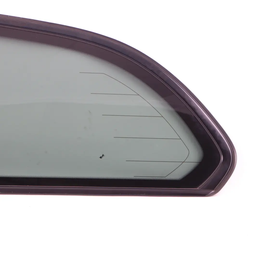 BMW 5er E61 Grün Seitenfensterdichtung hinten links Glas Hochglanz AS3 - SKU 7163615 - Teilenummer 7163615