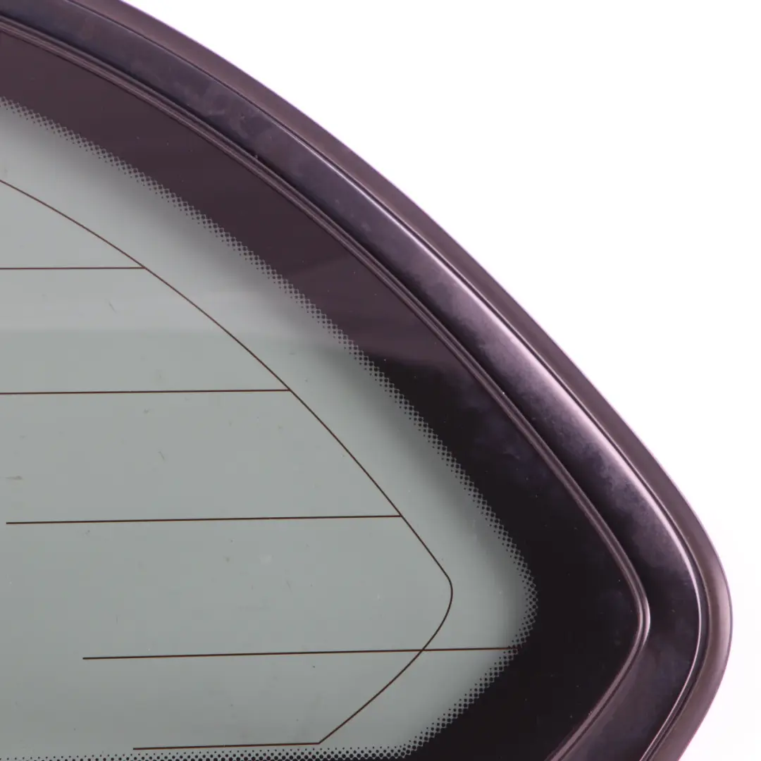 BMW Série 5 E61 Vert Joint de vitre latérale arrière gauche High Gloss AS3 - SKU 7163615 - Numéro de pièce 7163615