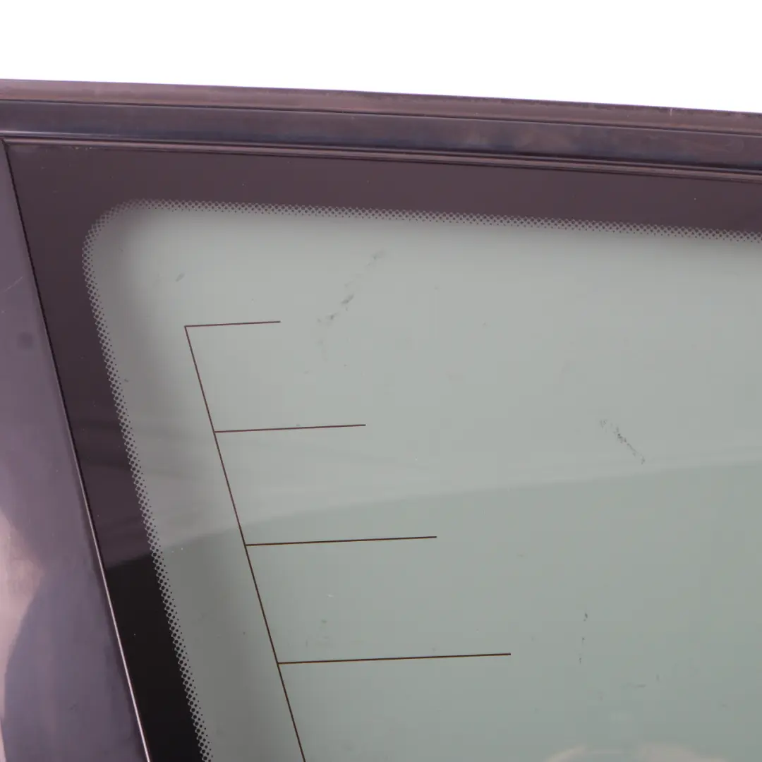 BMW serii 5 E61 Szyba Boczna Tył Lewa Zielona AS3 - SKU 7163615 - Numer Części 7163615