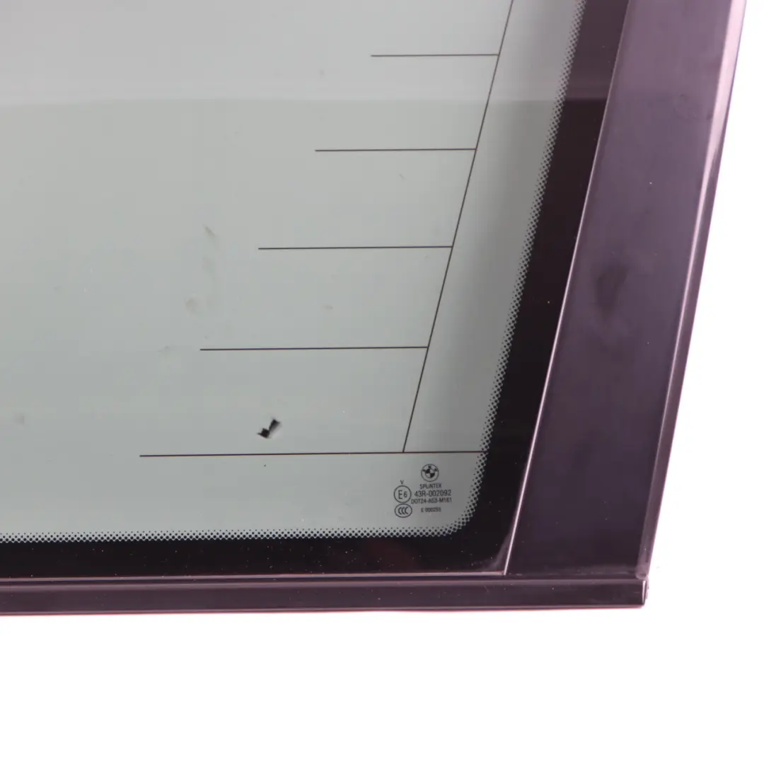 Grüne Seitenfensterdichtung hinten rechts Glas Hochglanz AS3 für BMW E61 mit Teilenummer 7163616 BMW E61 Grüne Seitenfensterdichtung hinten rechts Glas Hochglanz AS3 - SKU 7163616 - Teilenummer 7163616