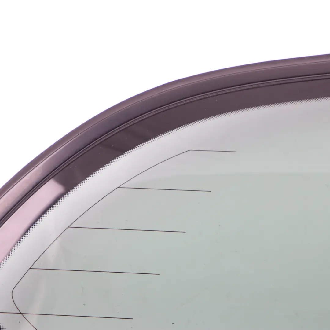 BMW E61 Grüne Seitenfensterdichtung hinten rechts Glas Hochglanz AS3 - SKU 7163616 - Teilenummer 7163616