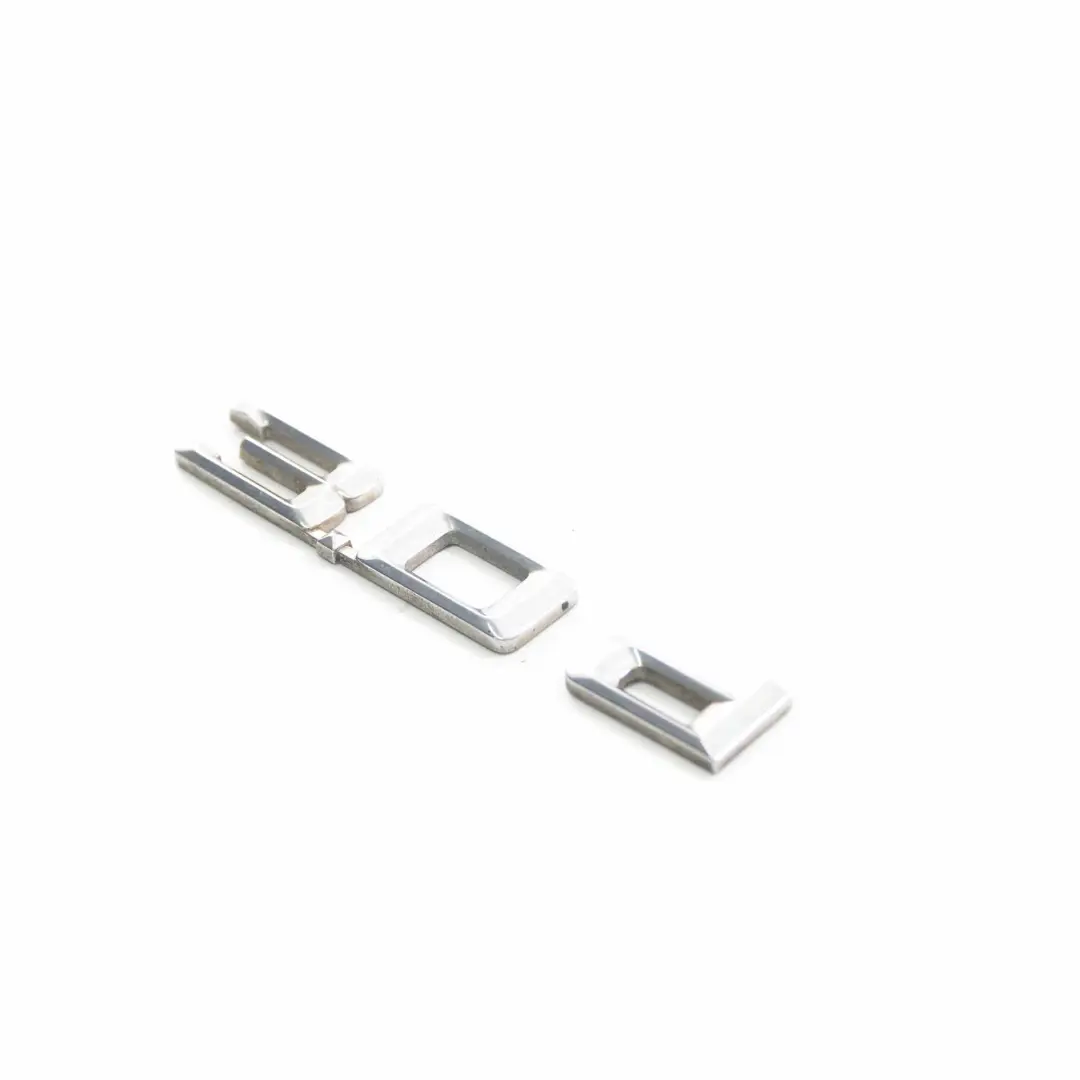 BMW X5 E70 Lettering Emblem Adhered Front Fender Wing Panel Logo 3.0d - SKU 7163893 - Part number 7163893