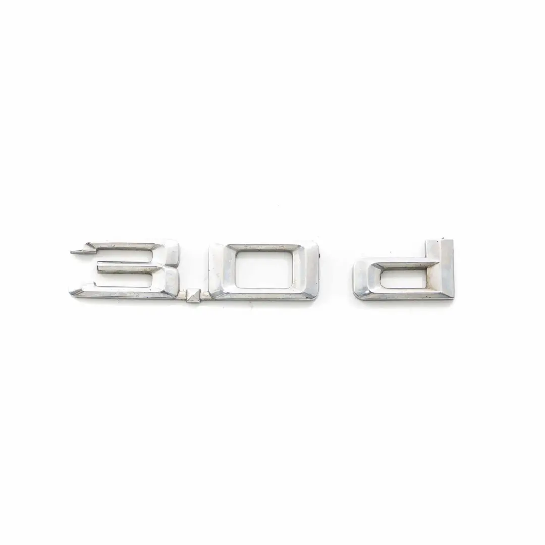 BMW X5 E70 Lettering Emblem Adhered Front Fender Wing Panel Logo 3.0d - SKU 7163893 - Part number 7163893
