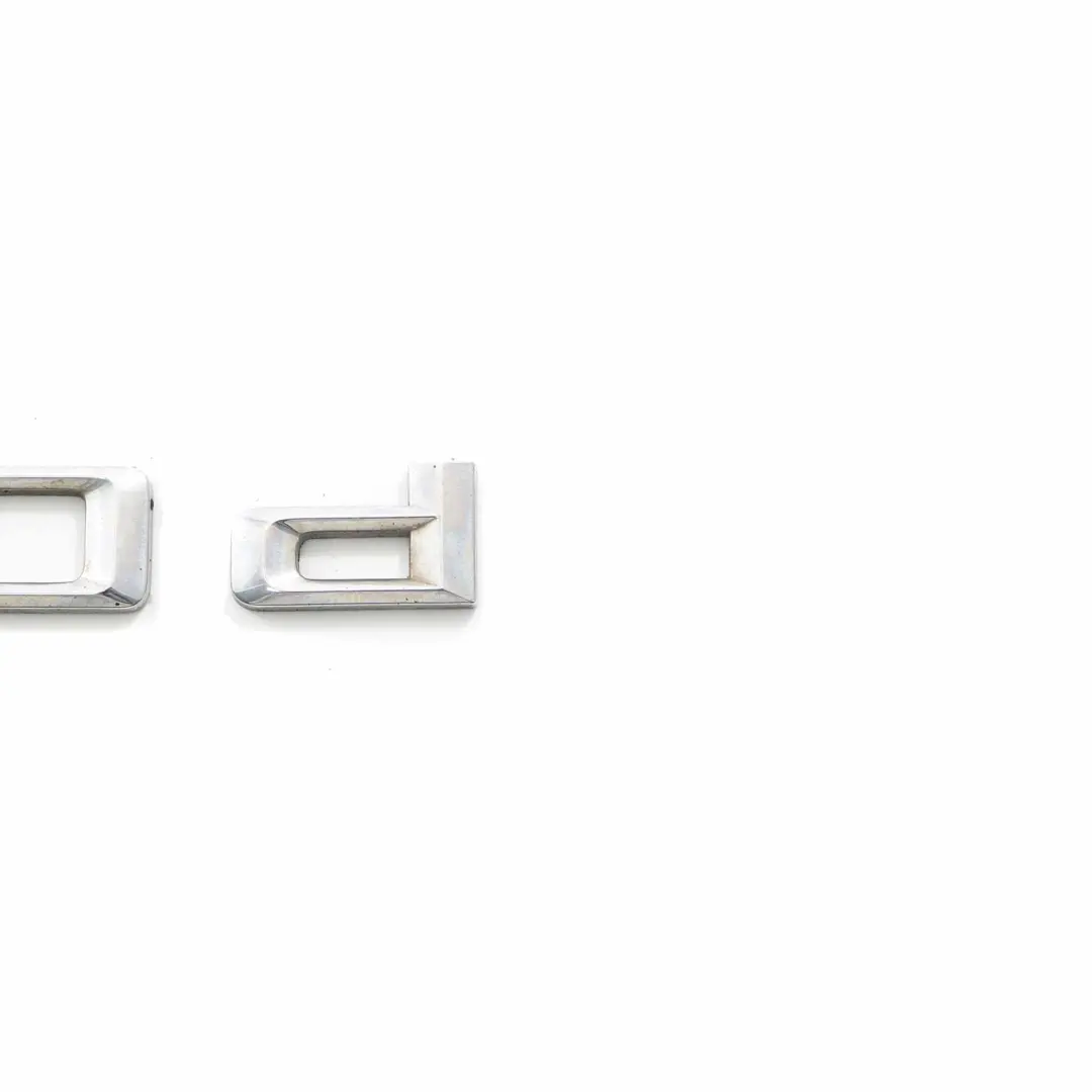 BMW X5 E70 Lettering Emblem Adhered Front Fender Wing Panel Logo 3.0d - SKU 7163893 - Part number 7163893