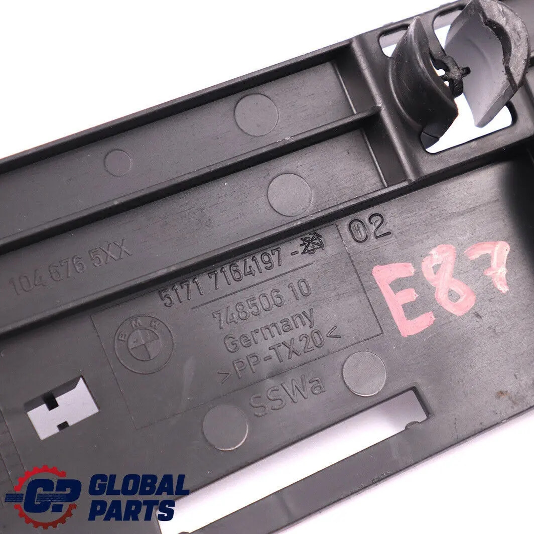BMW 1 Series E81 E87 E87N LCI Partition Multifunctional Pan Trunk Floor - SKU 7164197 - Part number 7164197