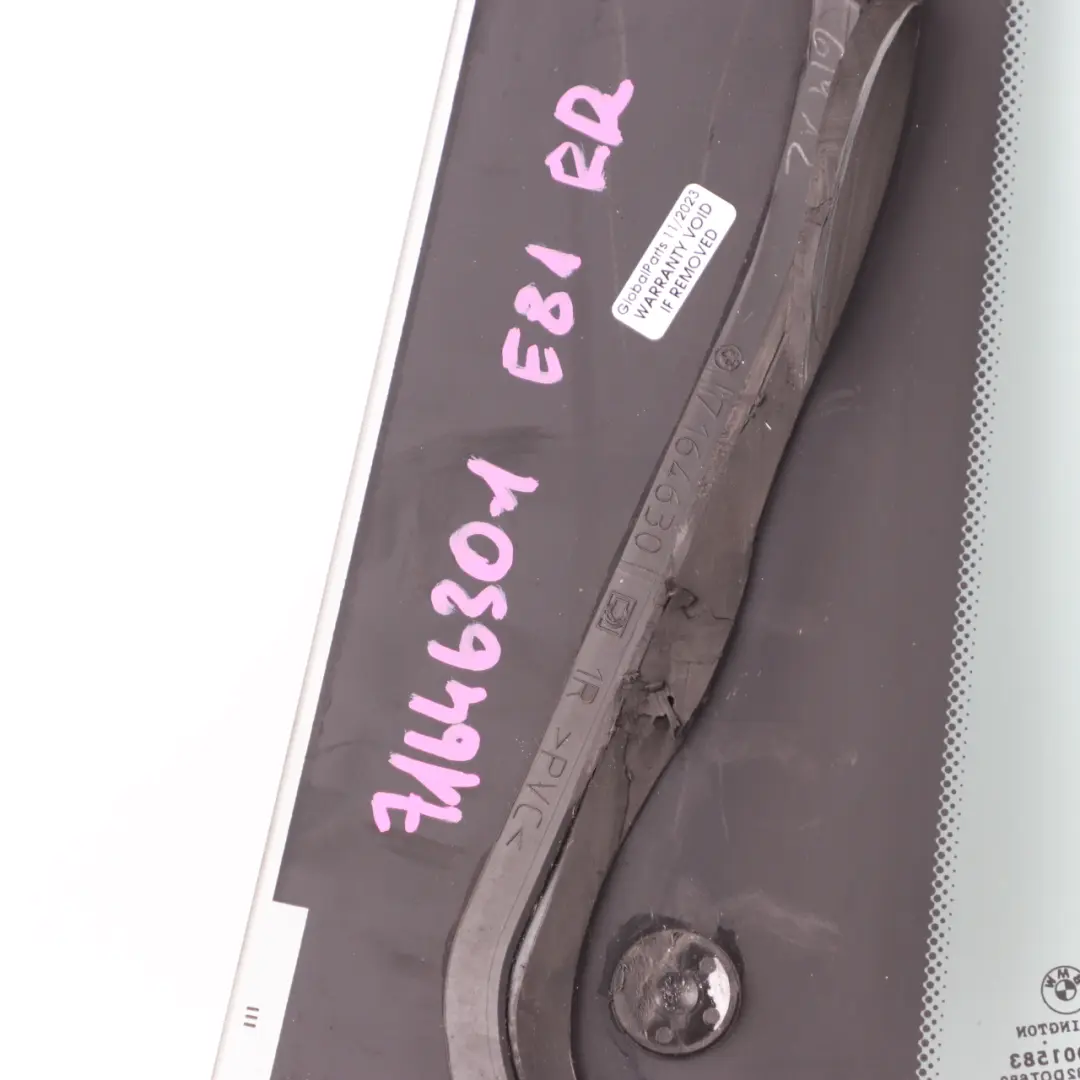BMW E81 Side Window Quarter Glass Rear Right O/S Glazing AS2 - SKU 7164630-1 - Part number 7164630