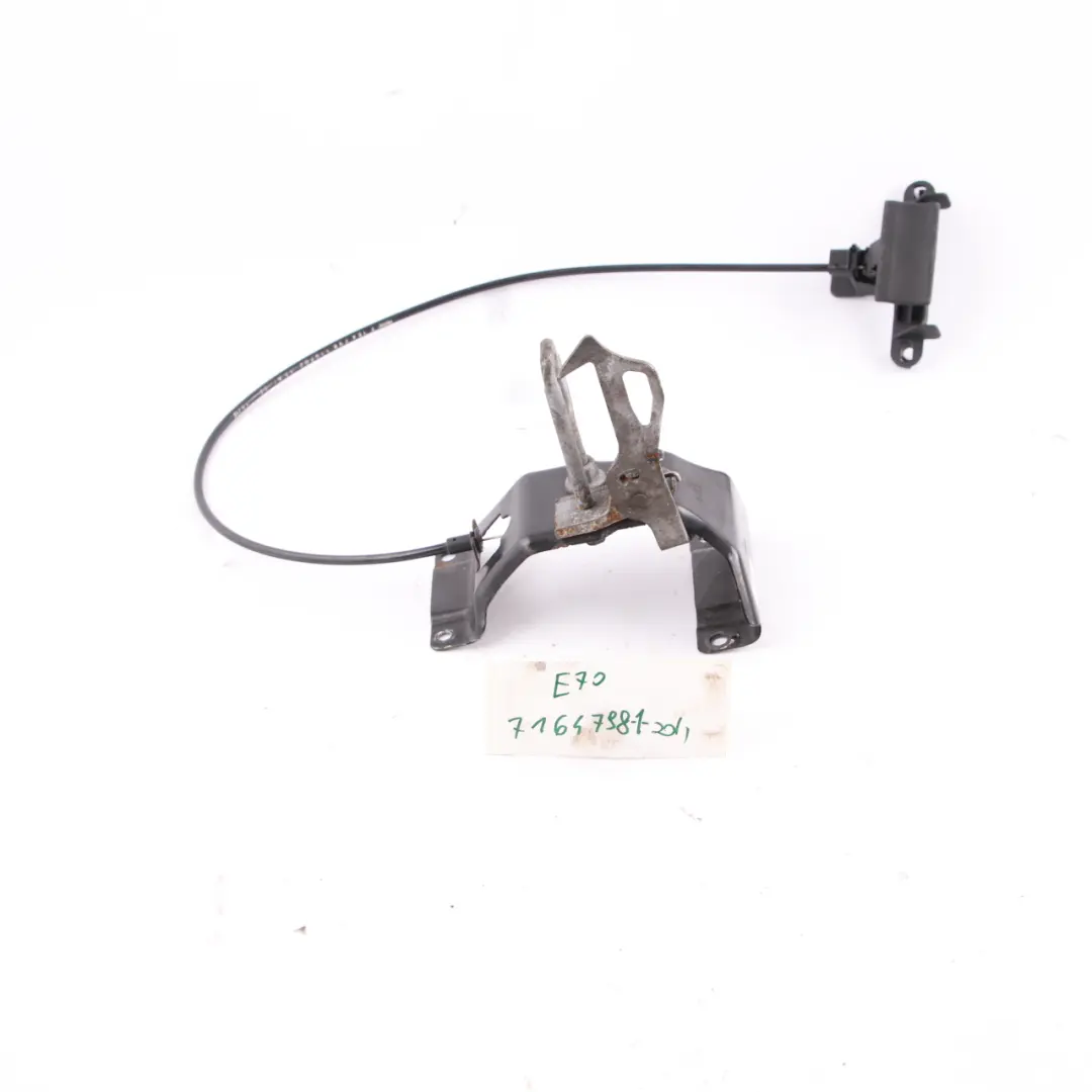 Capot moteur avec loquet de deverrouillage par le bas pour BMW X5 E70 à propos du numéro de pièce 7164798 BMW X5 E70 Capot moteur avec loquet de deverrouillage par le bas - SKU 7164798-1 - Numéro de pièce 7164798