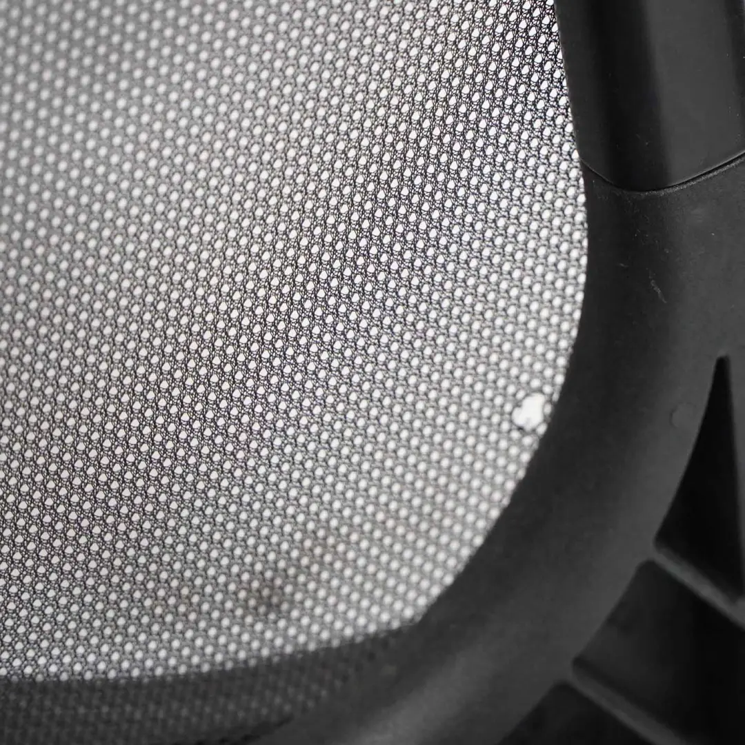 Deflector Mini R52 Convertible Rear Centre Protection Covering Mesh Screen to Wind with Part number 7164868 Wind Deflector Mini R52 Convertible Rear Centre Protection Covering Mesh Screen - SKU 7164868-1 - Part number 7164868