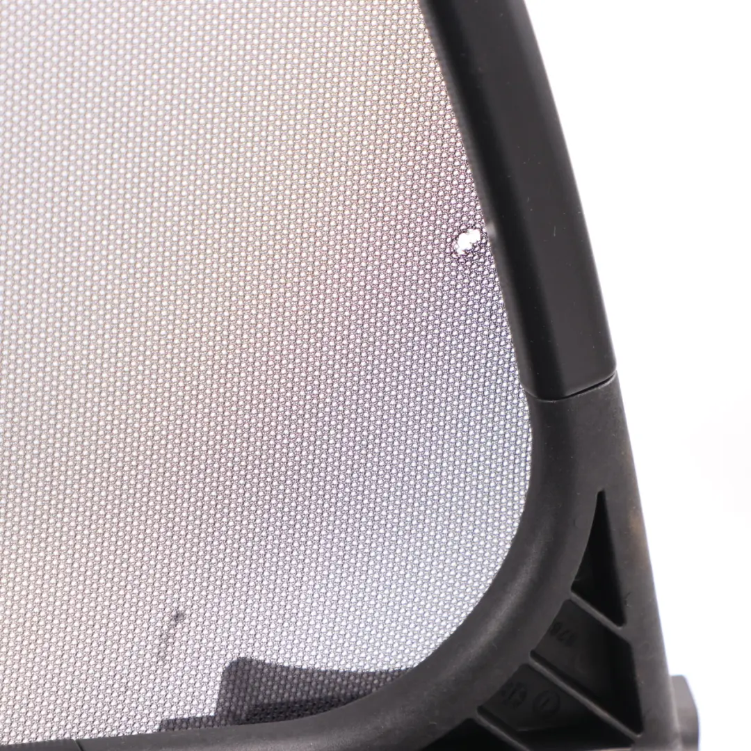 Deflector Mini R52 Convertible Rear Centre Protection Covering Mesh Screen to Wind with Part number 7164868 Wind Deflector Mini R52 Convertible Rear Centre Protection Covering Mesh Screen - SKU 7164868-2 - Part number 7164868
