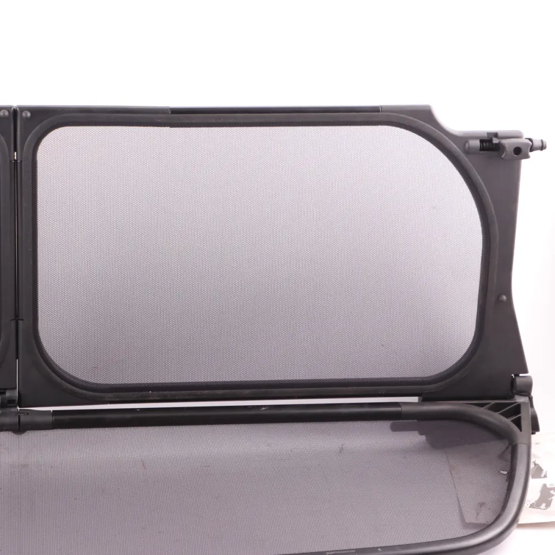 Deflector Mini R52 Convertible Rear Centre Protection Covering Mesh Screen to Wind with Part number 7164868 Wind Deflector Mini R52 Convertible Rear Centre Protection Covering Mesh Screen - SKU 7164868-2 - Part number 7164868