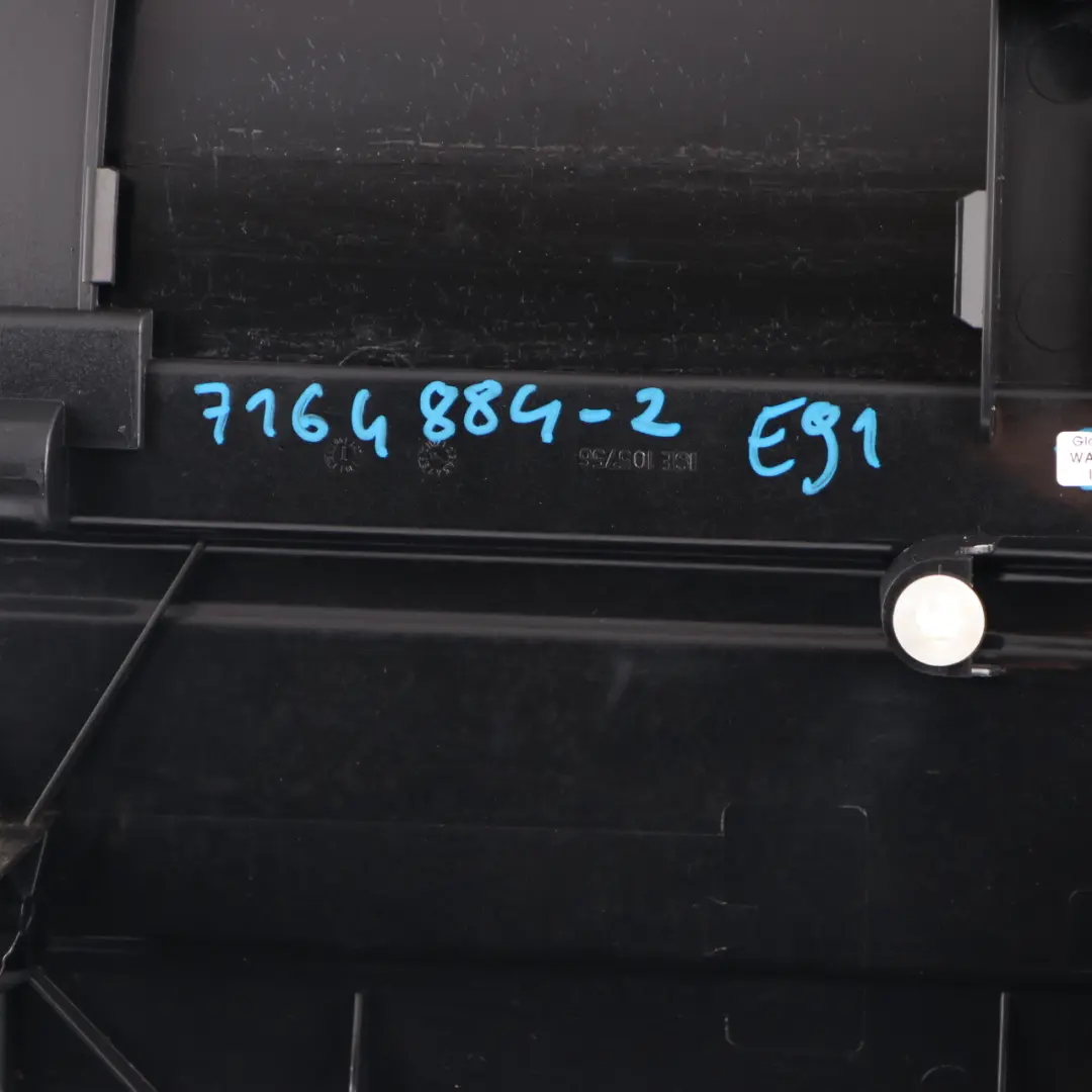 Panel Cover Trim Trunk Lid Boot Black to BMW E91 Touring Tailgate with Part number 7164884 BMW E91 Touring Tailgate Panel Cover Trim Trunk Lid Boot Black - SKU 7164884-2 - Part number 7164884