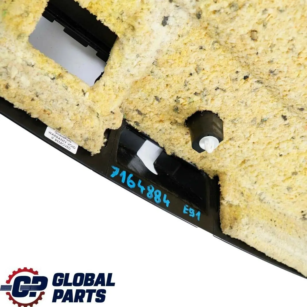 Panel Cover Trim Trunk Lid Boot Black to BMW 3 Series E91 Touring Tailgate with Part number 7164884 BMW 3 Series E91 Touring Tailgate Panel Cover Trim Trunk Lid Boot Black - SKU 7164884 - Part number 7164884