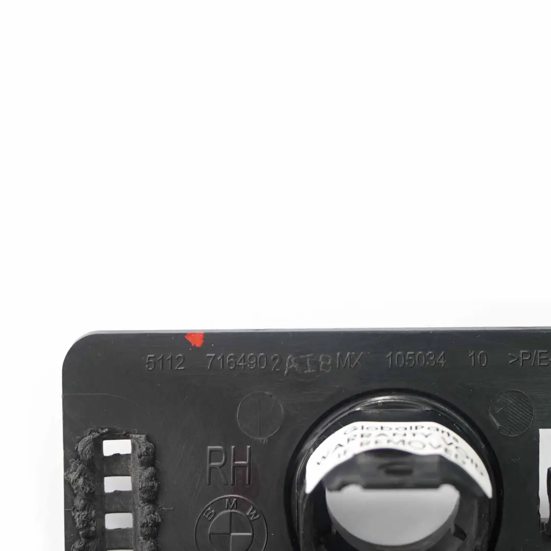 BMW X5 E70 Parachoques Derecho Soporte Sensor PDC - SKU 7164902 - Número de pieza 7164902