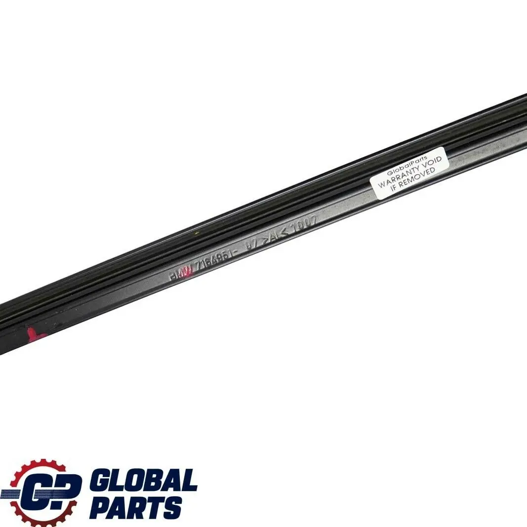 BMW 1 er E81 Leiste Dachrahmen Rahmen Leistung Links Schwarz - SKU 7164951 - Teilenummer 7164951