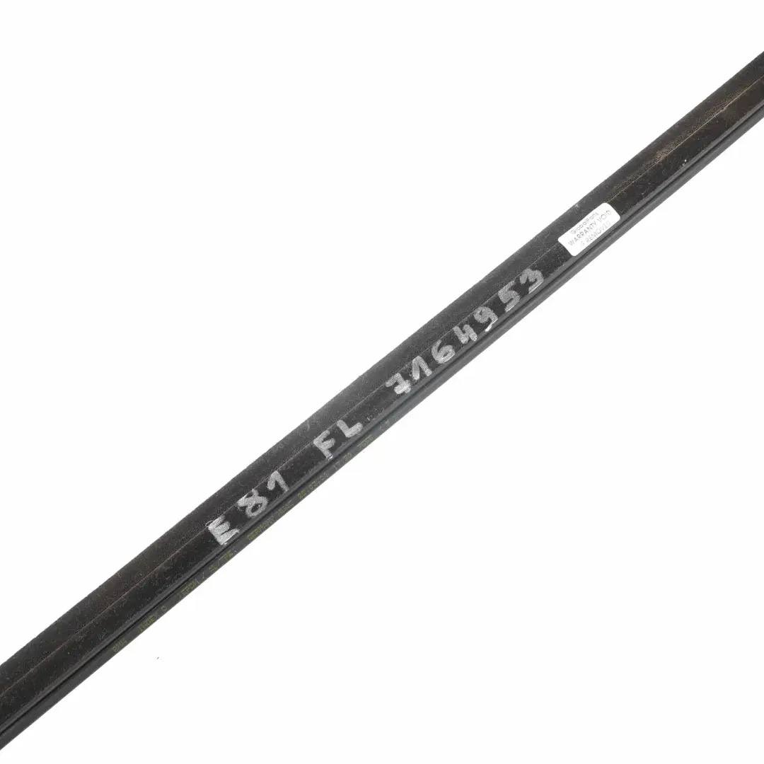 BMW E81 E82 E88 Channel Cover Exterior Door Front Left N/S Aluminium Matt - SKU 7164953 - Part number 7164953