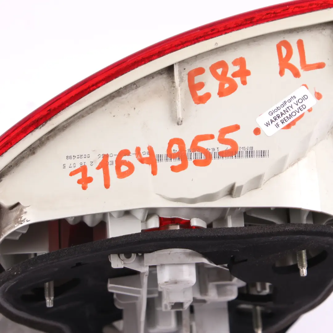 Luz Trasera Lámpara De Luz Trasera Izquierda para BMW E81 E87 LCI con número de pieza 7164955 BMW E81 E87 LCI Luz Trasera Lámpara De Luz Trasera Izquierda - SKU 7164955 - Número de pieza 7164955