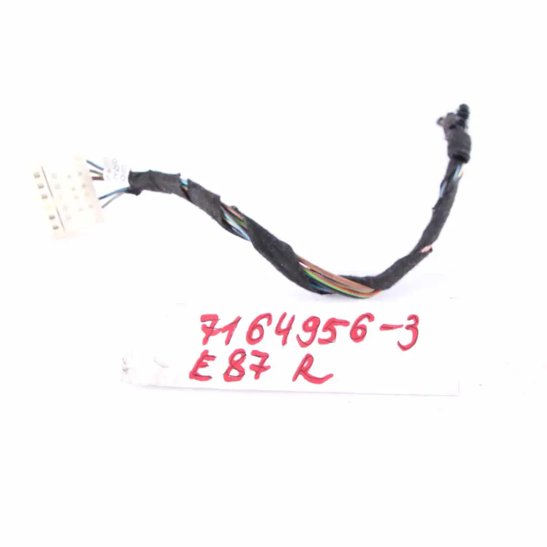 BMW E81 E87 LCI Tail Light Rear Lamp Right O/S Plug Socket Wiring 6984756 - SKU 7164956-3 - Part number 7164956