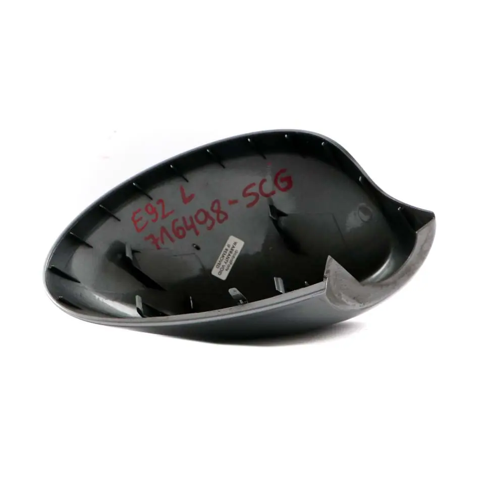 BMW 3 er E92 E93 Spiegel Abdeckung Abdeckkappe Links Spacegrau Metallic A52 - SKU 7164981-SCG - Teilenummer 7164981