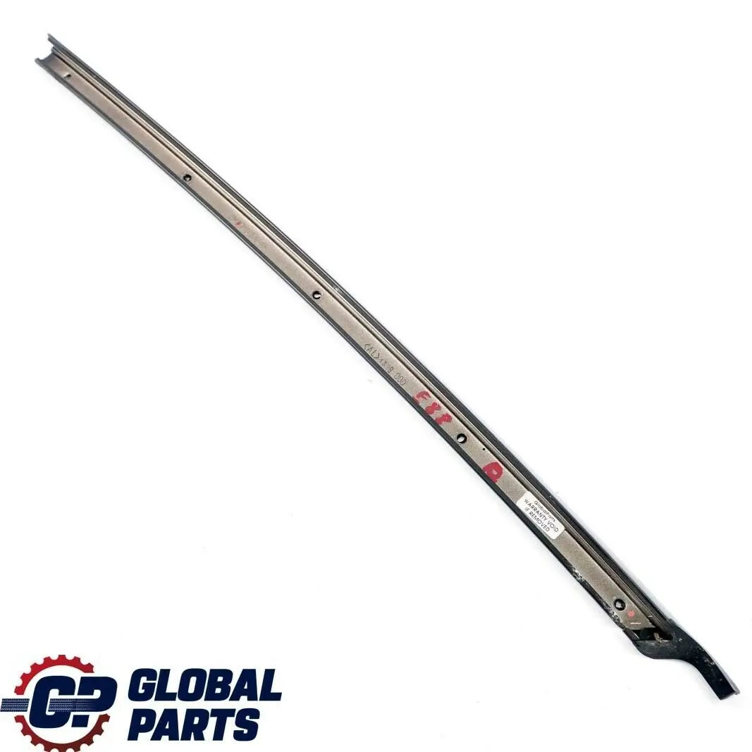 BMW 1 Series E88 Cover Column A Door Black Trim Strip Pillar Rear Right O/S - SKU 7164996 - Part number 7164996