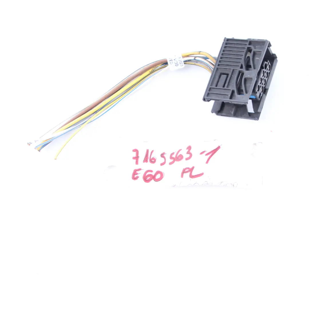 BMW 5 E60 E61 Scheinwerfer Vorne Links Lampe Stecker Eingang Verbinder - SKU 7165563 - Teilenummer 7165563