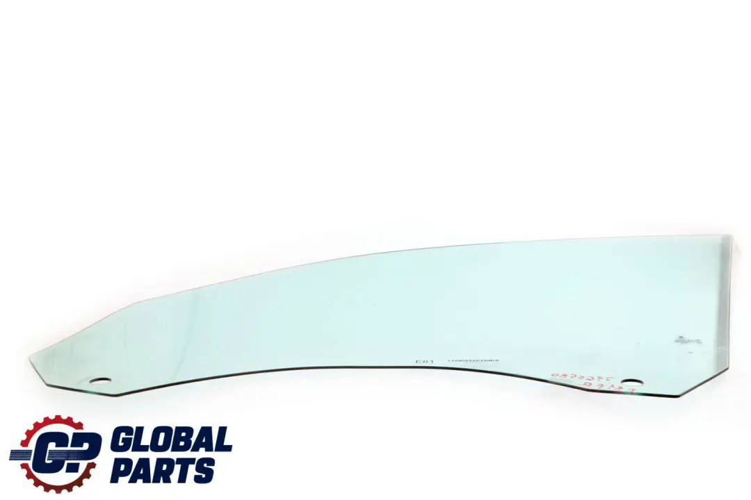 BMW E81 E82 Front Door Window Glass Green AS2 Right O/S - SKU 7165580 - Part number 7165580