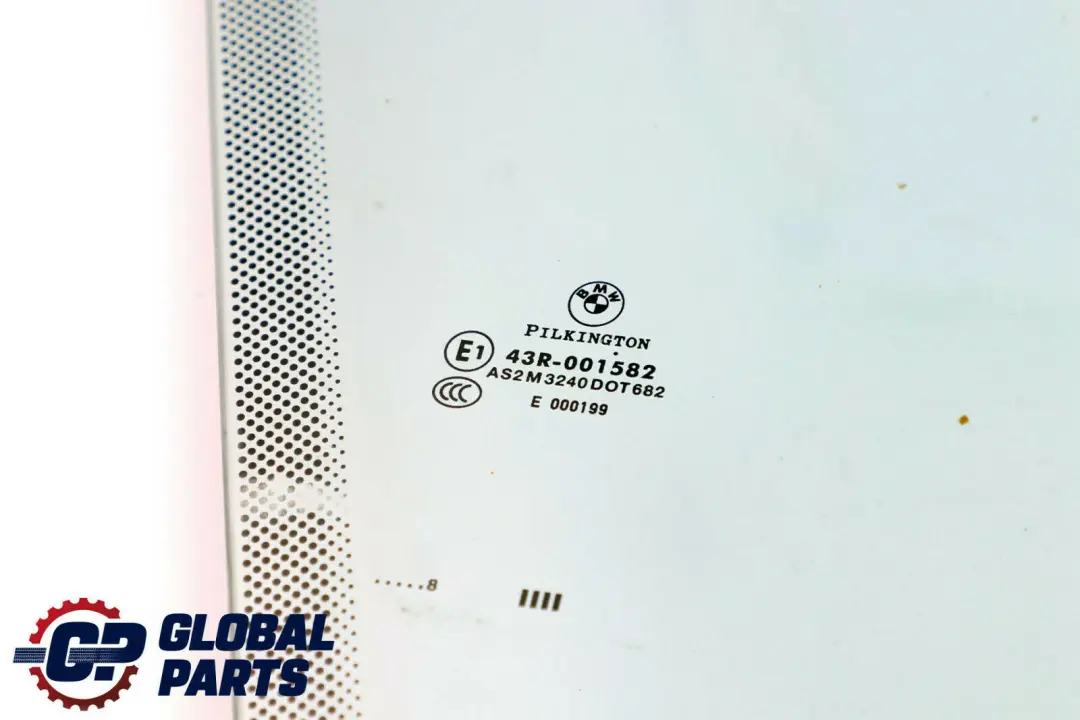 BMW 1 Series E81 E82 Front Right Door O/S Window Glass Green AS2 - SKU 7165580 - Part number 7165580