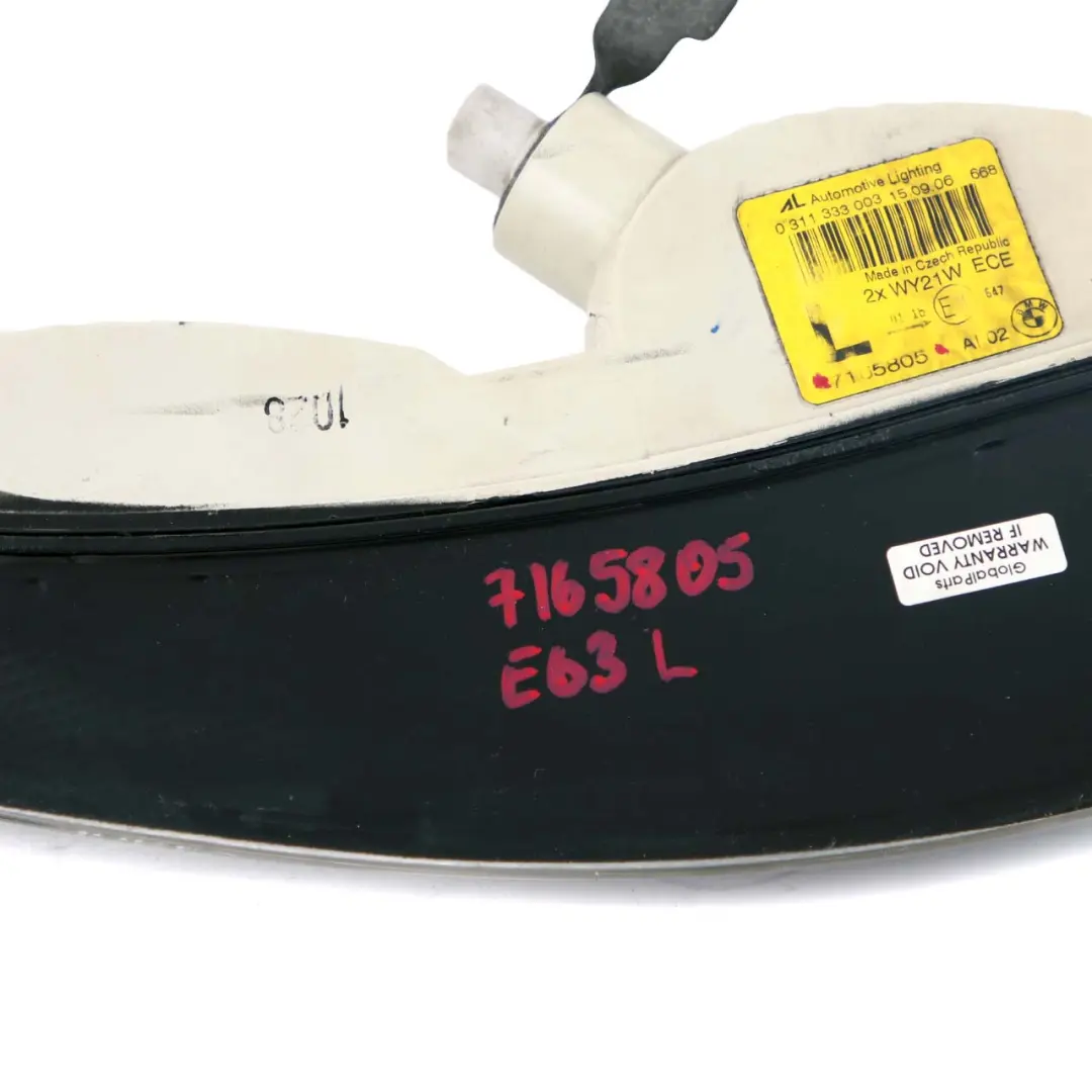 BMW 6 Series E63 E64 Direction Indicator Light Lamp White Left N/S - SKU 7165805 - Part number 7165805