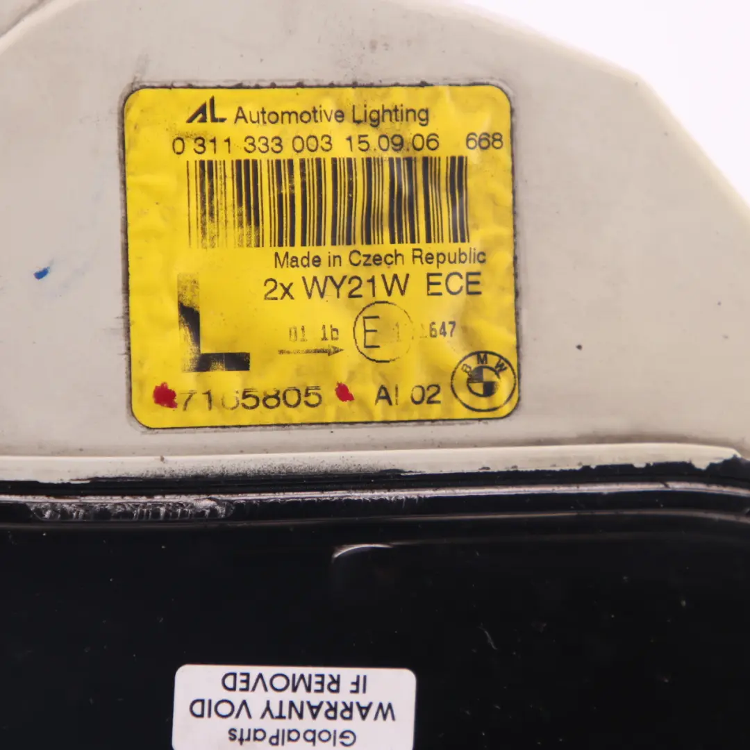 BMW 6 Series E63 E64 Direction Indicator Light Lamp White Left N/S - SKU 7165805 - Part number 7165805