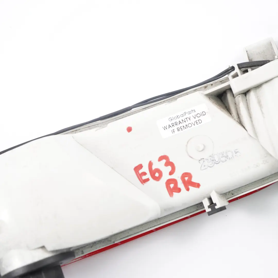Fanale posteriore Fendinebbia Iluminazione posteriore destro per BMW E63 E64 con numero di parte 7165816 BMW E63 E64 Fanale posteriore Fendinebbia Iluminazione posteriore destro - SKU 7165816 - Numero di parte 7165816