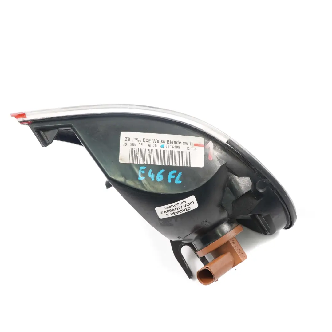 Turn Indicator Lamp BMW E46 1 Saloon Touring Front Left N/S Orange N/S 6914199 to with Part number 7165849 Turn Indicator Lamp BMW E46 1 Saloon Touring Front Left N/S Orange N/S 6914199 - SKU 7165849-1 - Part number 7165849