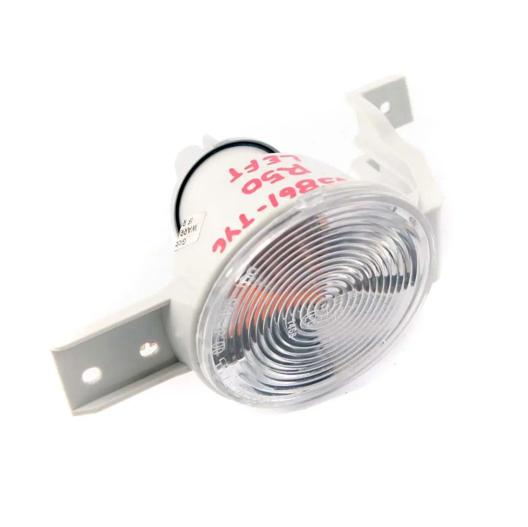TYC Additional Turn Indicator Light Lamp Front Left N/S to MINI R50 R52 R53 with Part number 7165861 MINI R50 R52 R53 TYC Additional Turn Indicator Light Lamp Front Left N/S - SKU 7165861-TYC - Part number 7165861