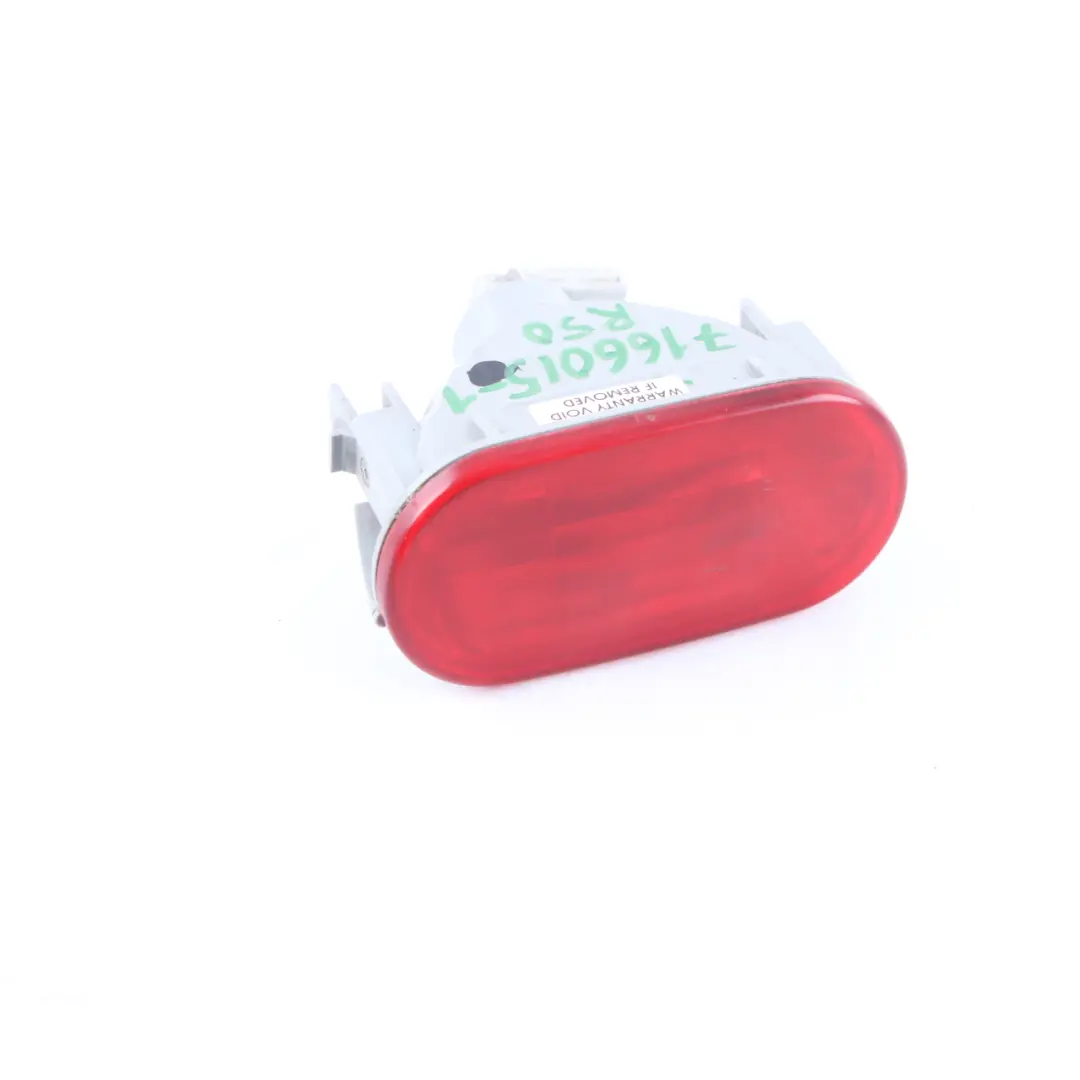 Paraurti posteriore Fendinebbia Rosso per Mini Cooper One R50 R52 R53 con numero di parte 7166015 Mini Cooper One R50 R52 R53 Paraurti posteriore Fendinebbia Rosso - SKU 7166015-1 - Numero di parte 7166015